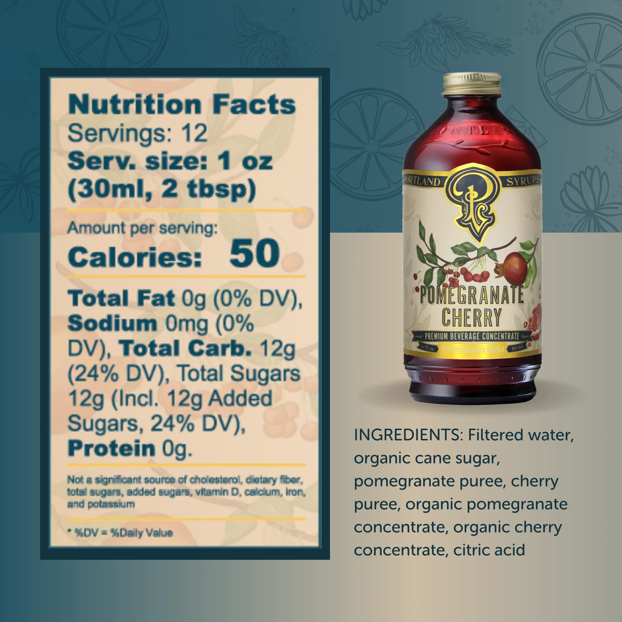 Pomegranate Cherry Syrup - Image 2