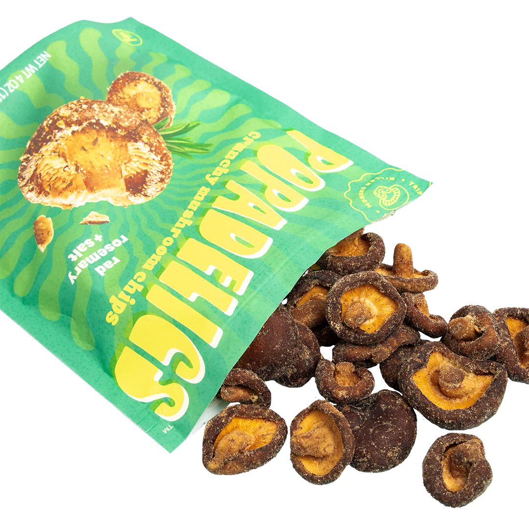 Popadelics Crunchy Mushroom Chips - Variety Pack - Image 3