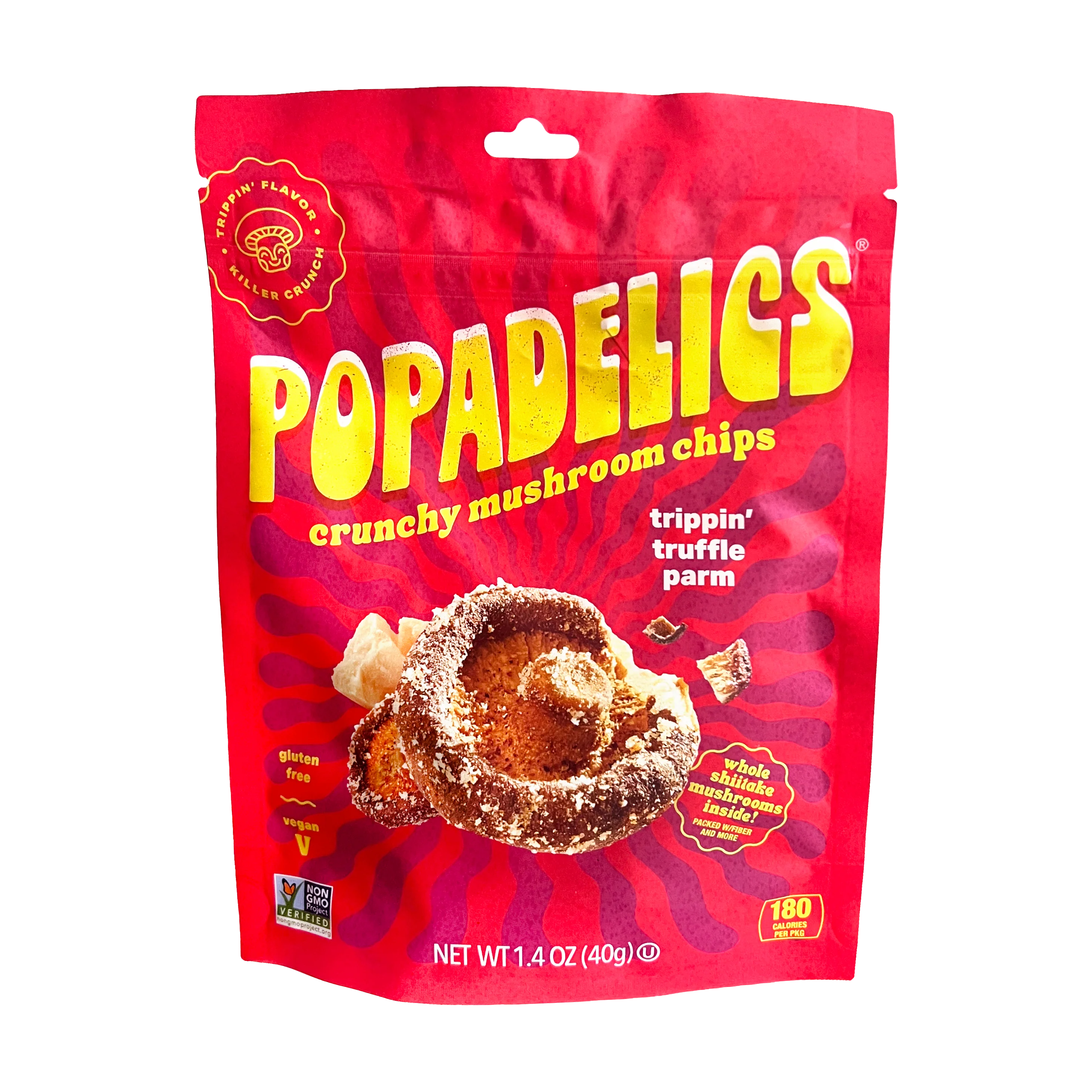Popadelics Crunchy Mushroom Chips - Variety Pack - Image 5