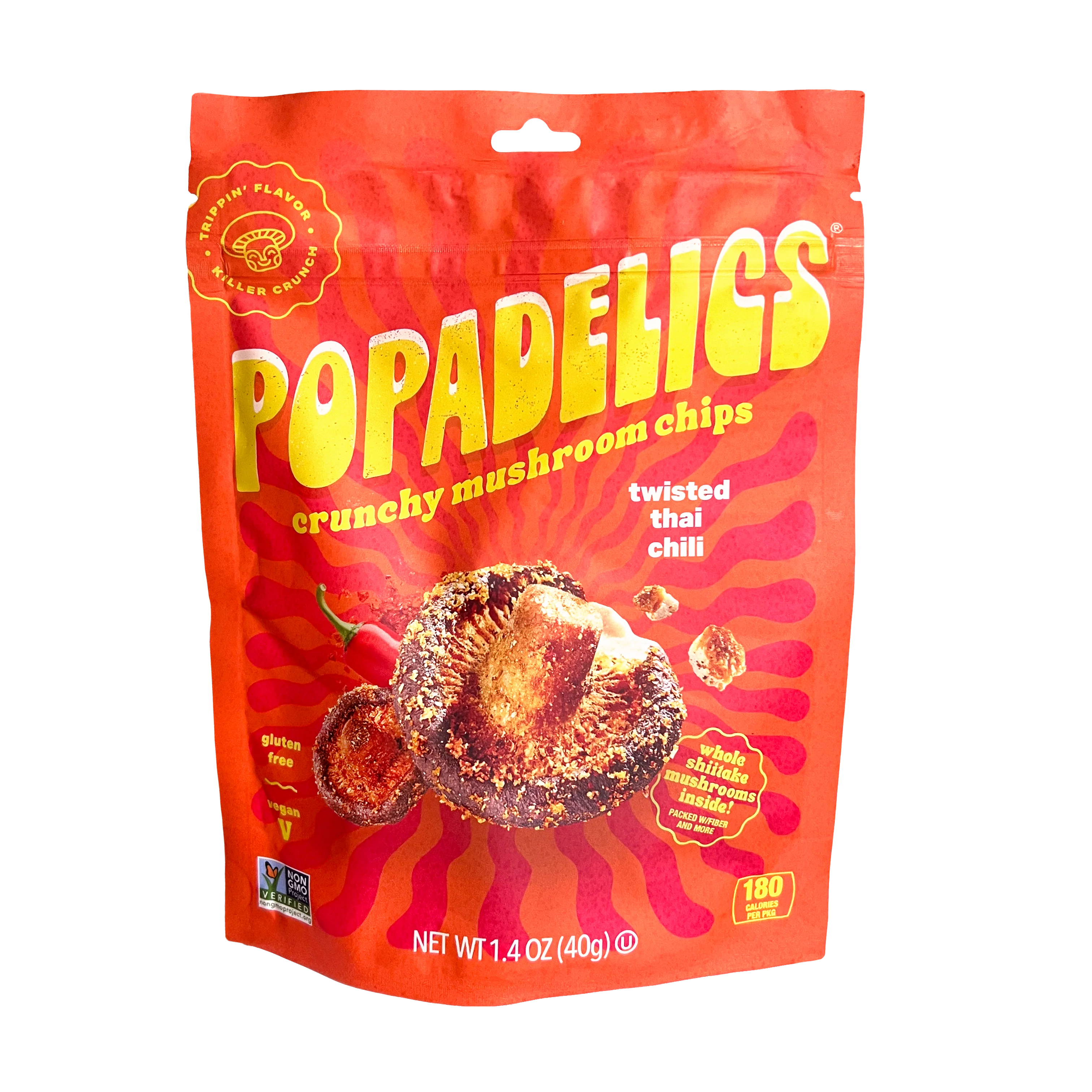 Popadelics Crunchy Mushroom Chips - Variety Pack - Image 6