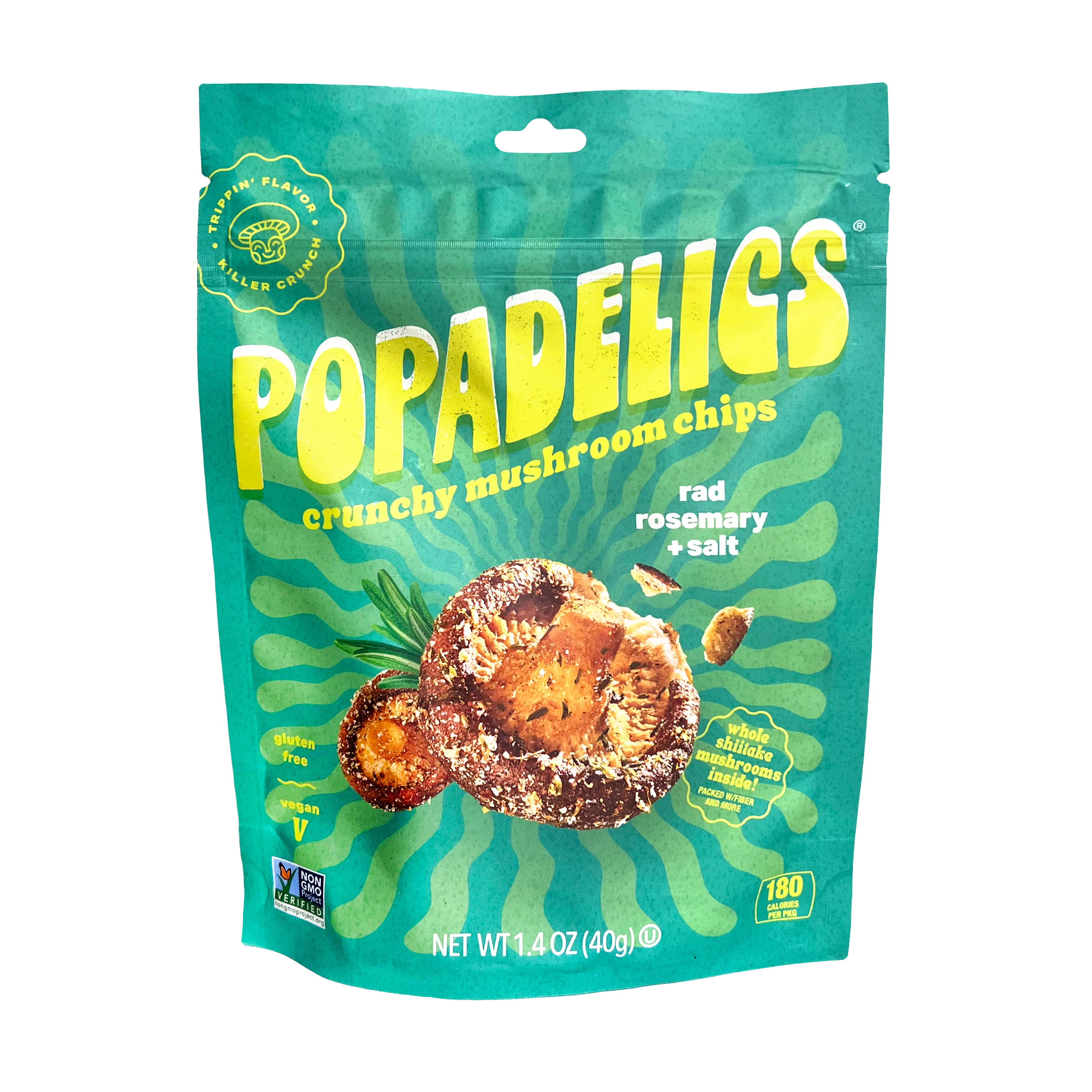 Popadelics Crunchy Mushroom Chips - Variety Pack - Image 7