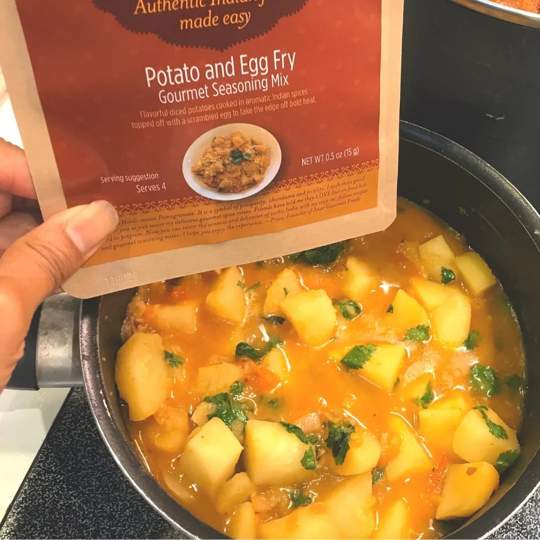 Potato Curry Gourmet Seasoning Kit | Family Size - Image 6