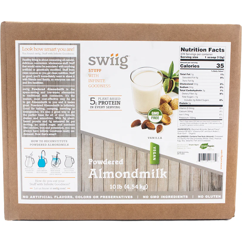 Powdered Vanilla Almond Milk - Image 4