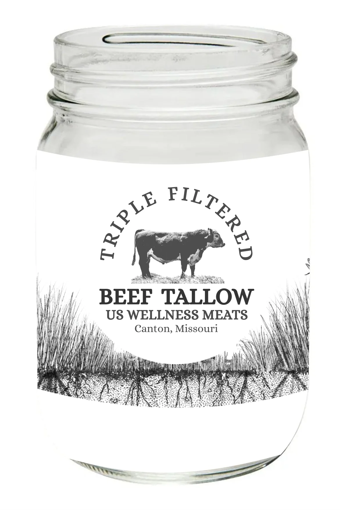Premium Beef Tallow (Triple Filtered) - 4 pk (14 oz jars) - Ships Separately - Image 5