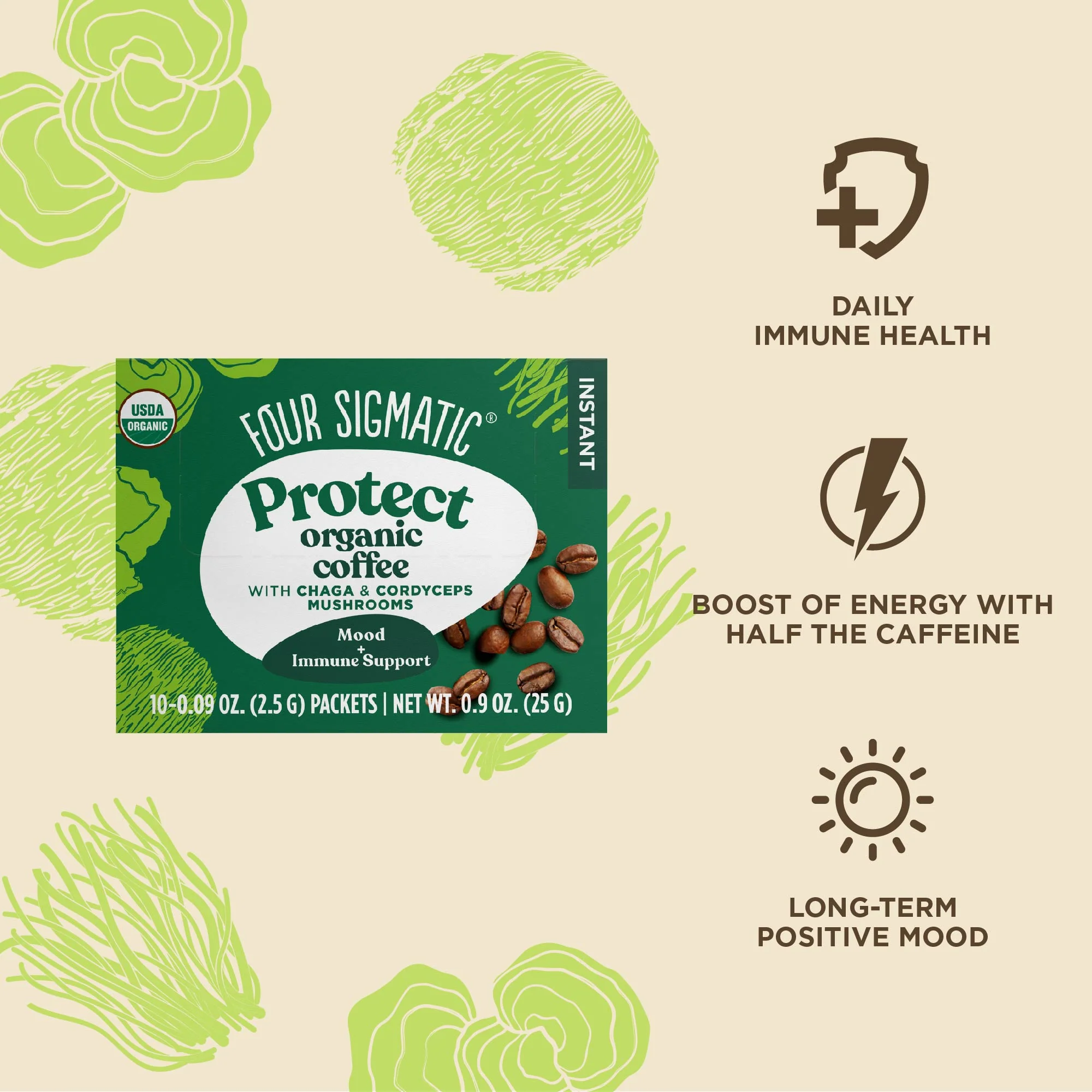 Gut Health Instant Coffee, Packets - Image 10