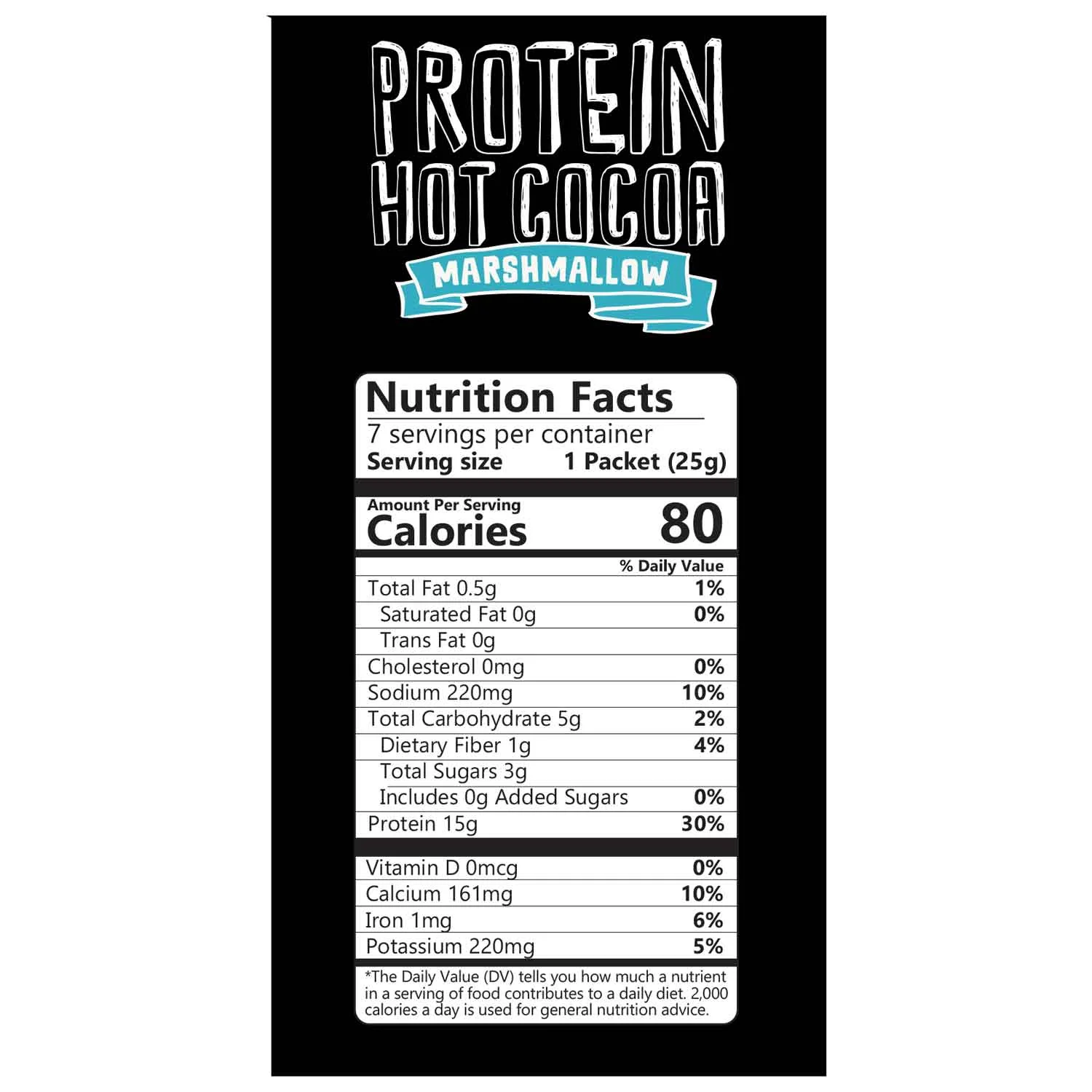 Protein Hot Chocolate with Mini Marshmallows - High Protein & Low in Carbs, Keto-Friendly - Image 3