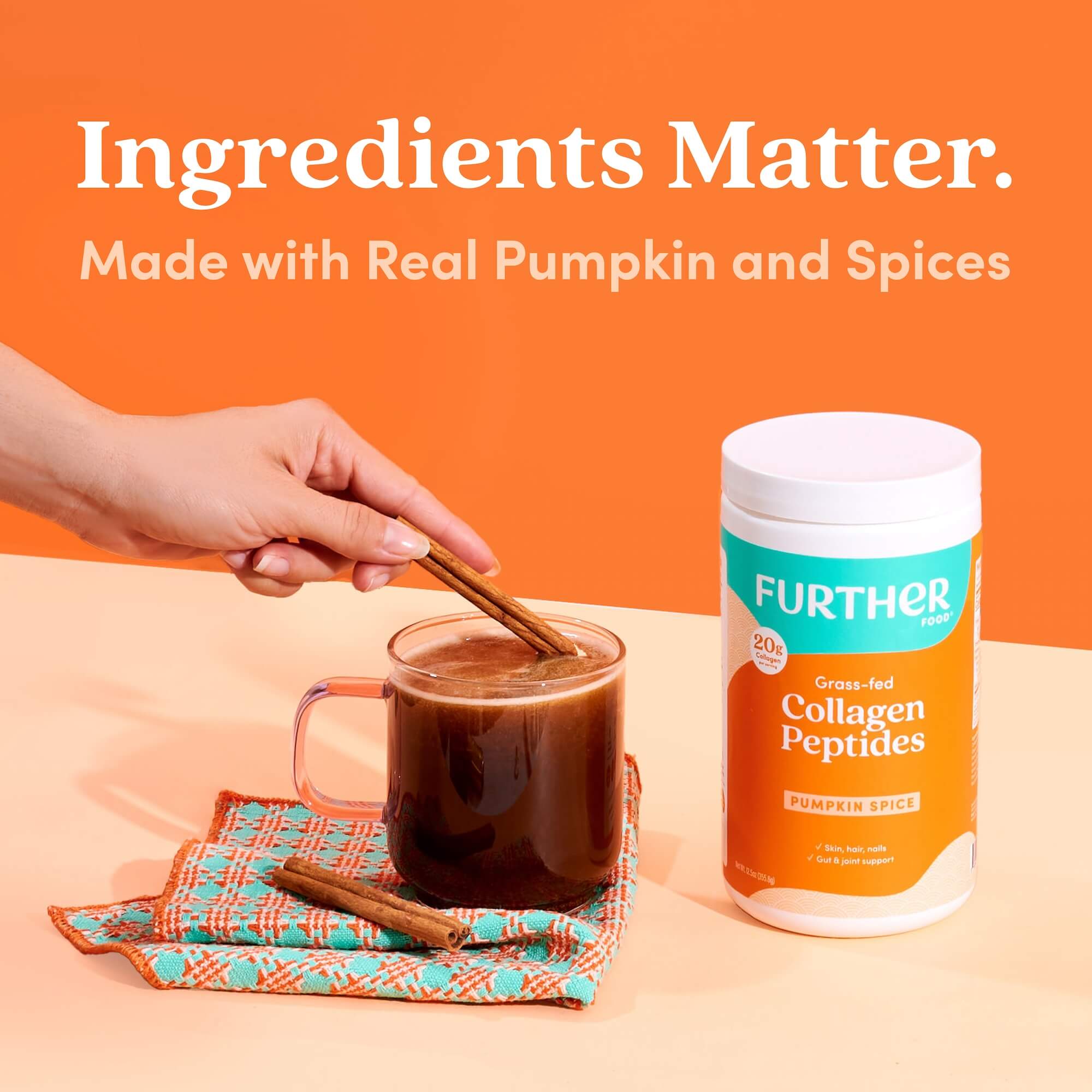 Pumpkin Spice Collagen Powder - Image 4