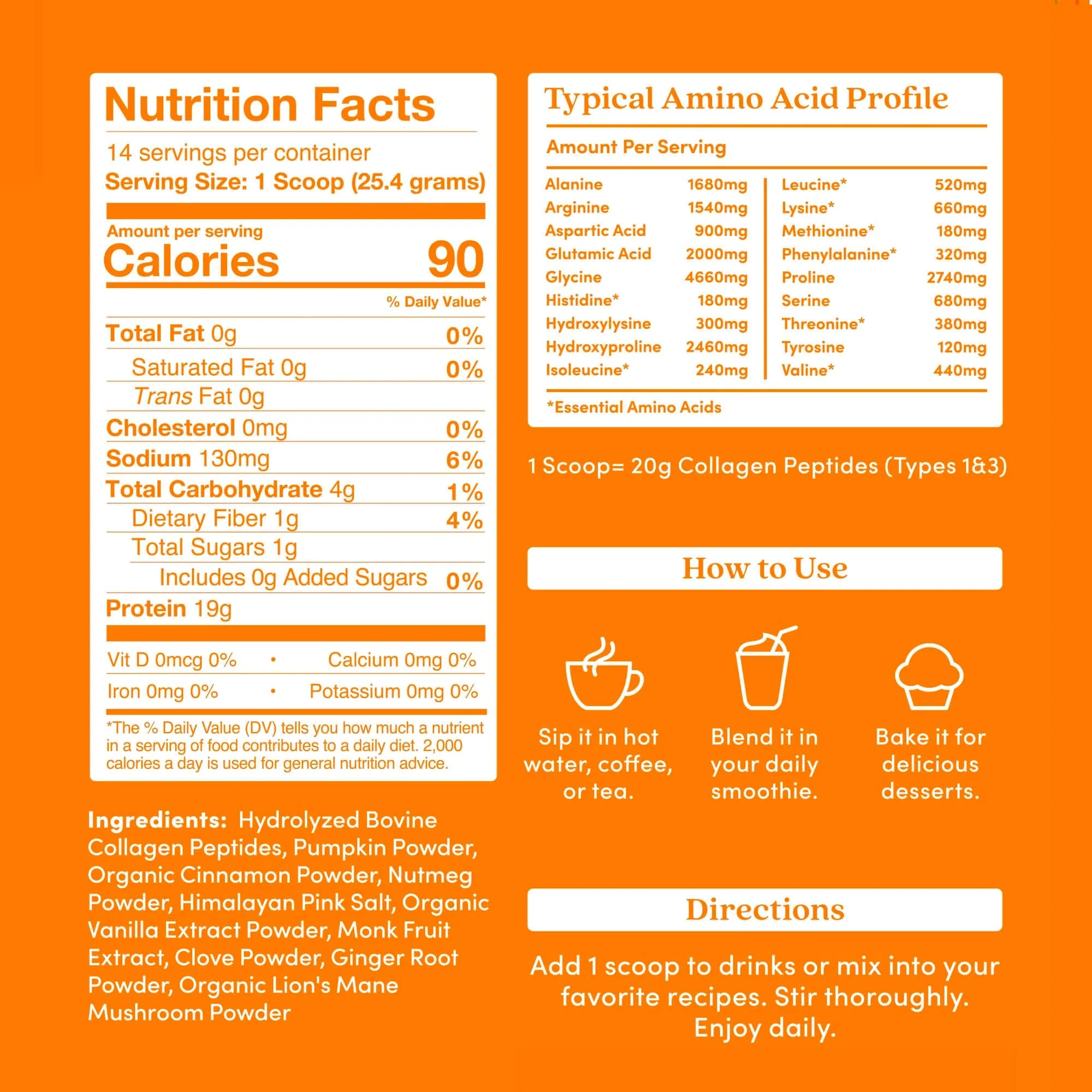 Pumpkin Spice Collagen Powder - Image 5