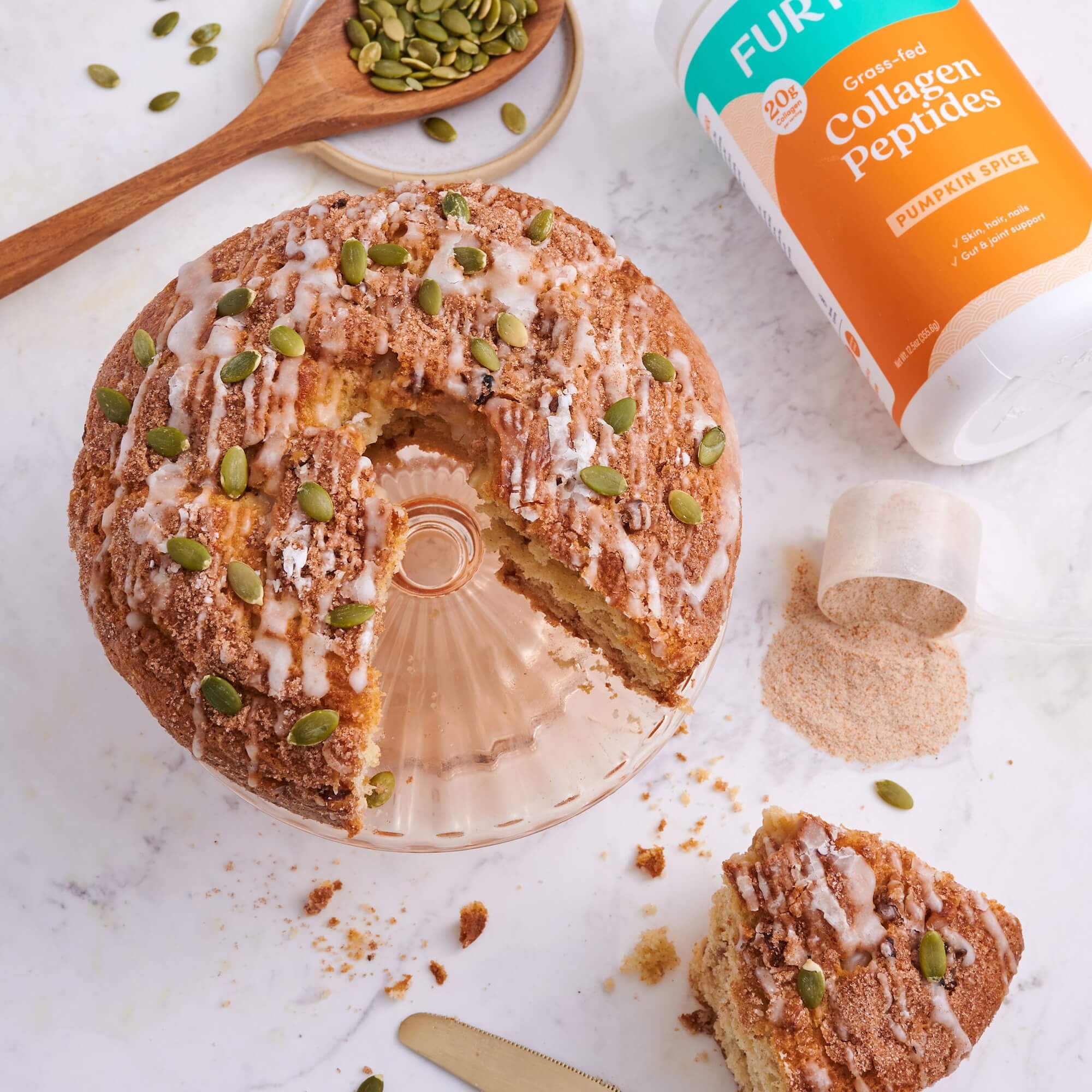 Pumpkin Spice Collagen Powder - Image 8