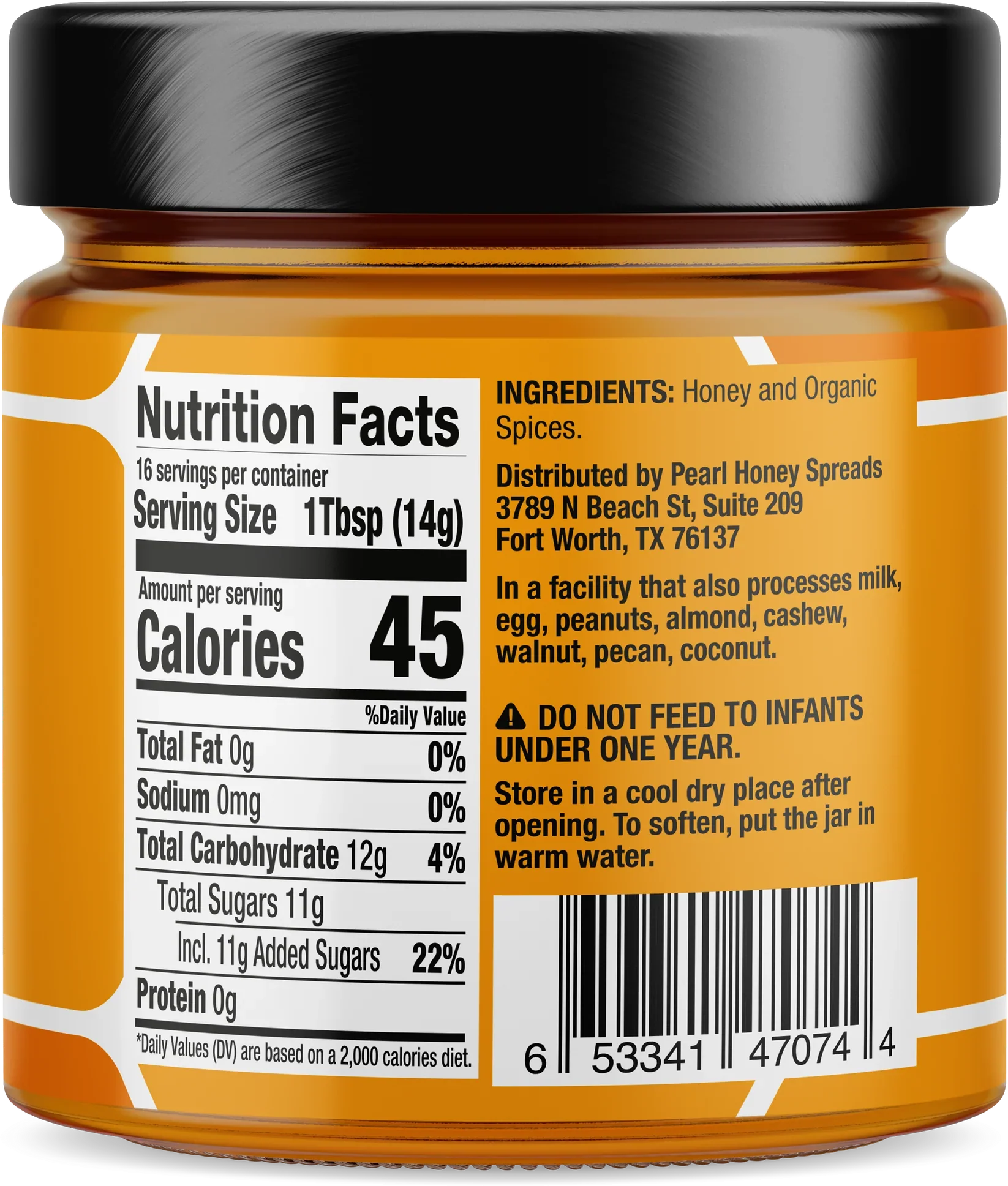 Pumpkin spice creamed honey - Image 3