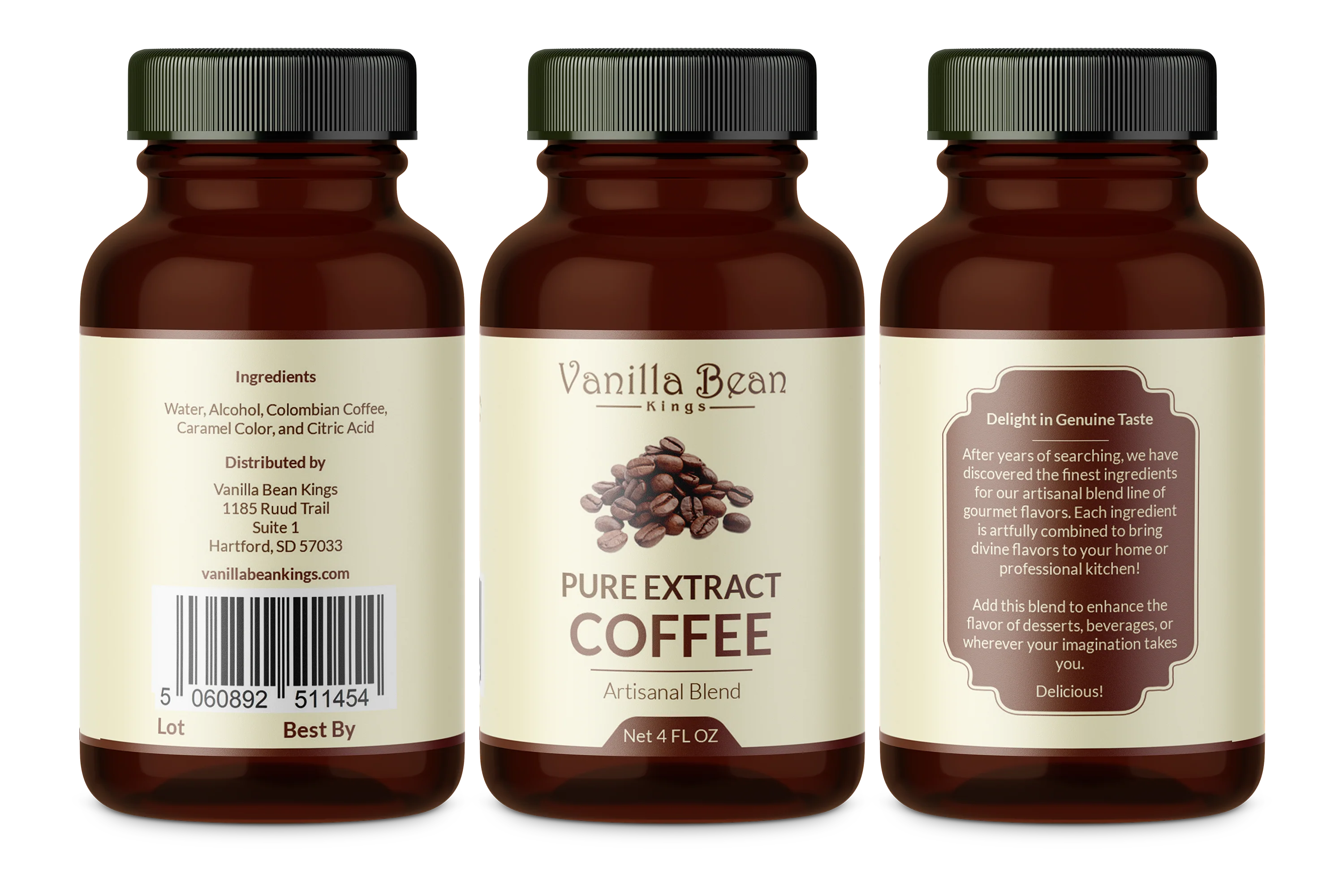 Pure Coffee Extract - 4 fl oz - Image 2