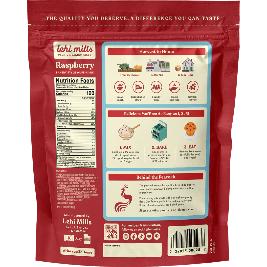 Raspberry Muffin Mix - Image 6