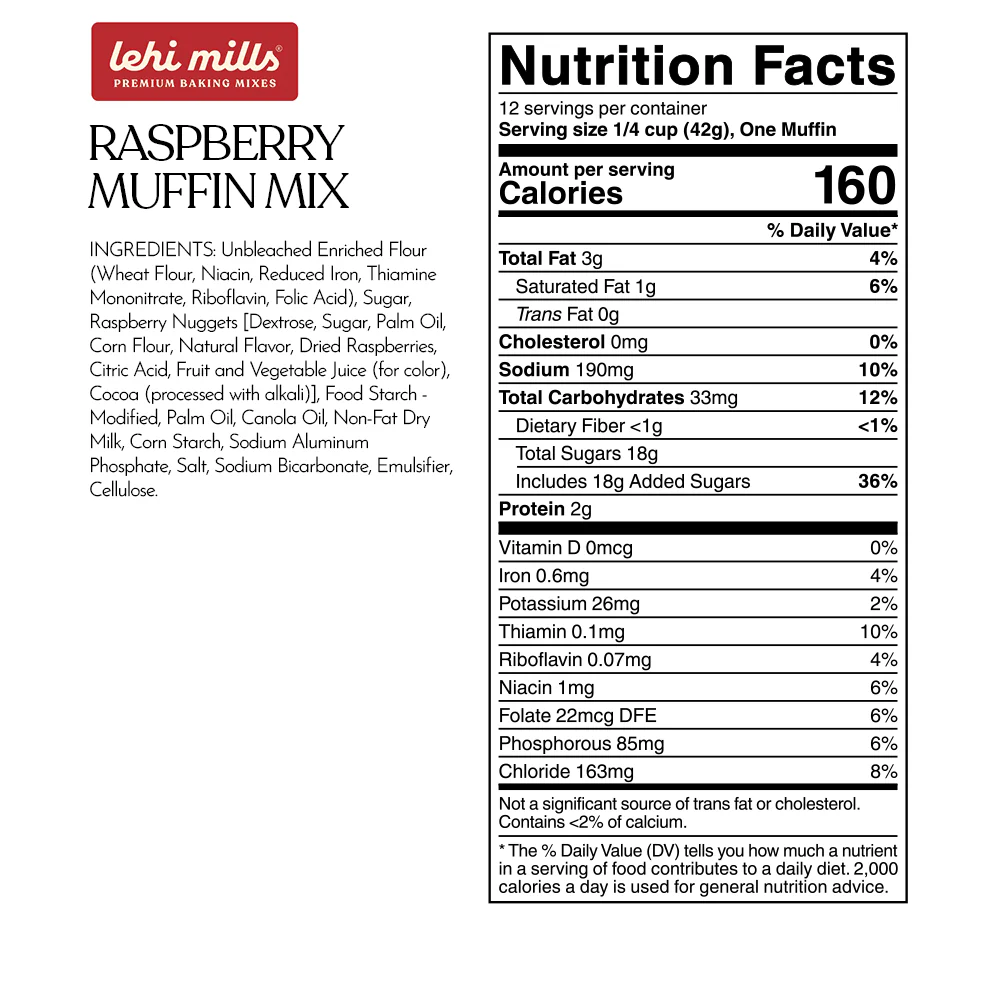 Raspberry Muffin Mix - Image 7