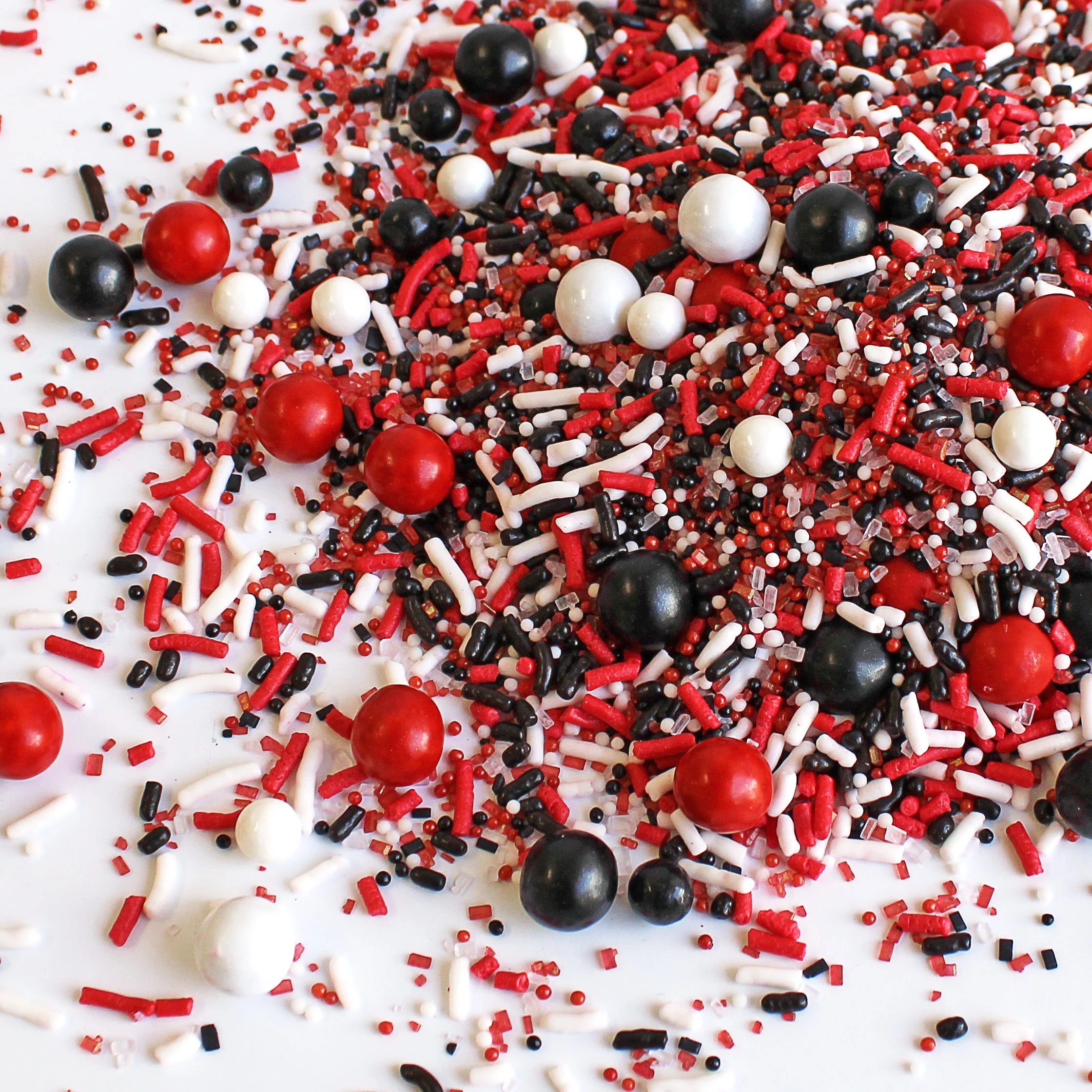 Red, Black & White Sporty Sprinkles - Image 2