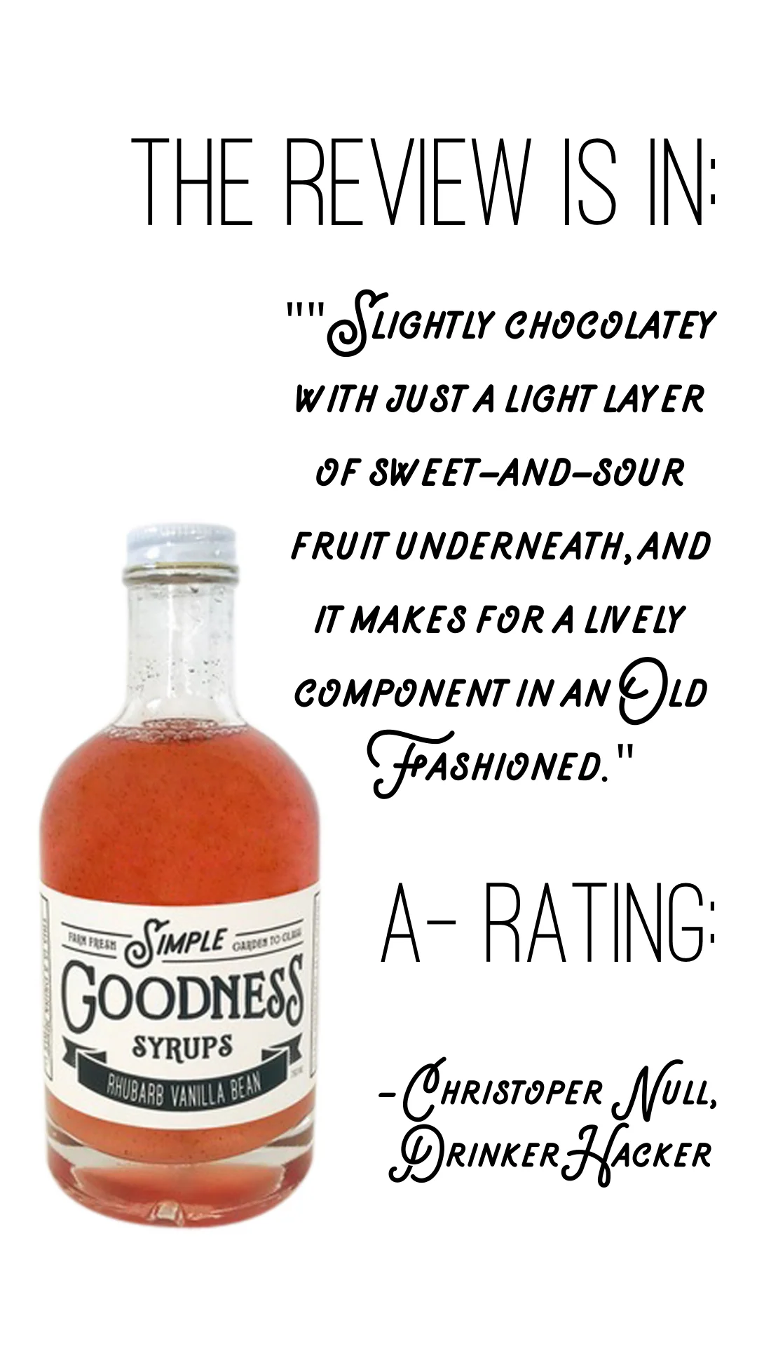Rhubarb Vanilla Bean Syrup - Image 4