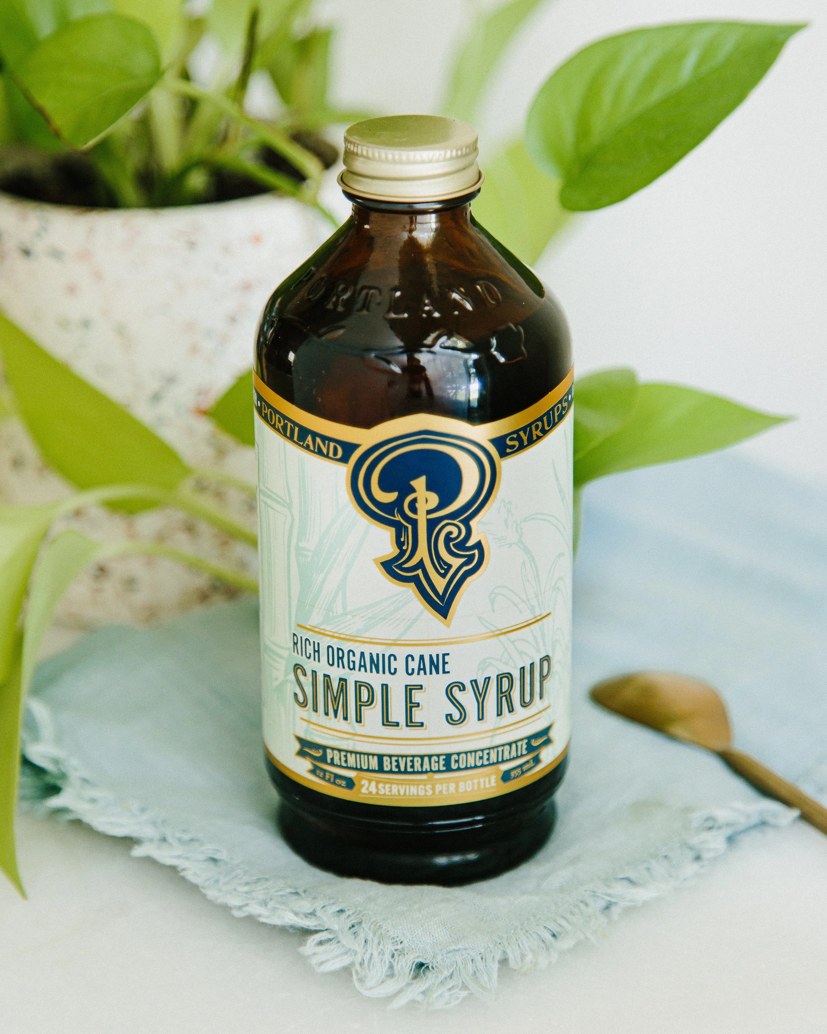 Rich Organic Cane Sugar Simple Syrup two-pack - Image 2