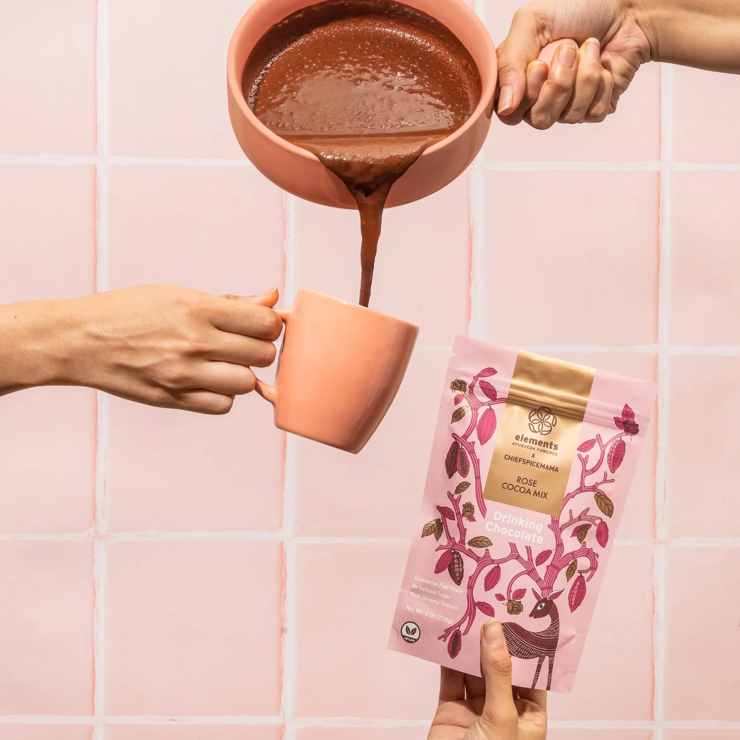 Rose Hot Chocolate - Image 3
