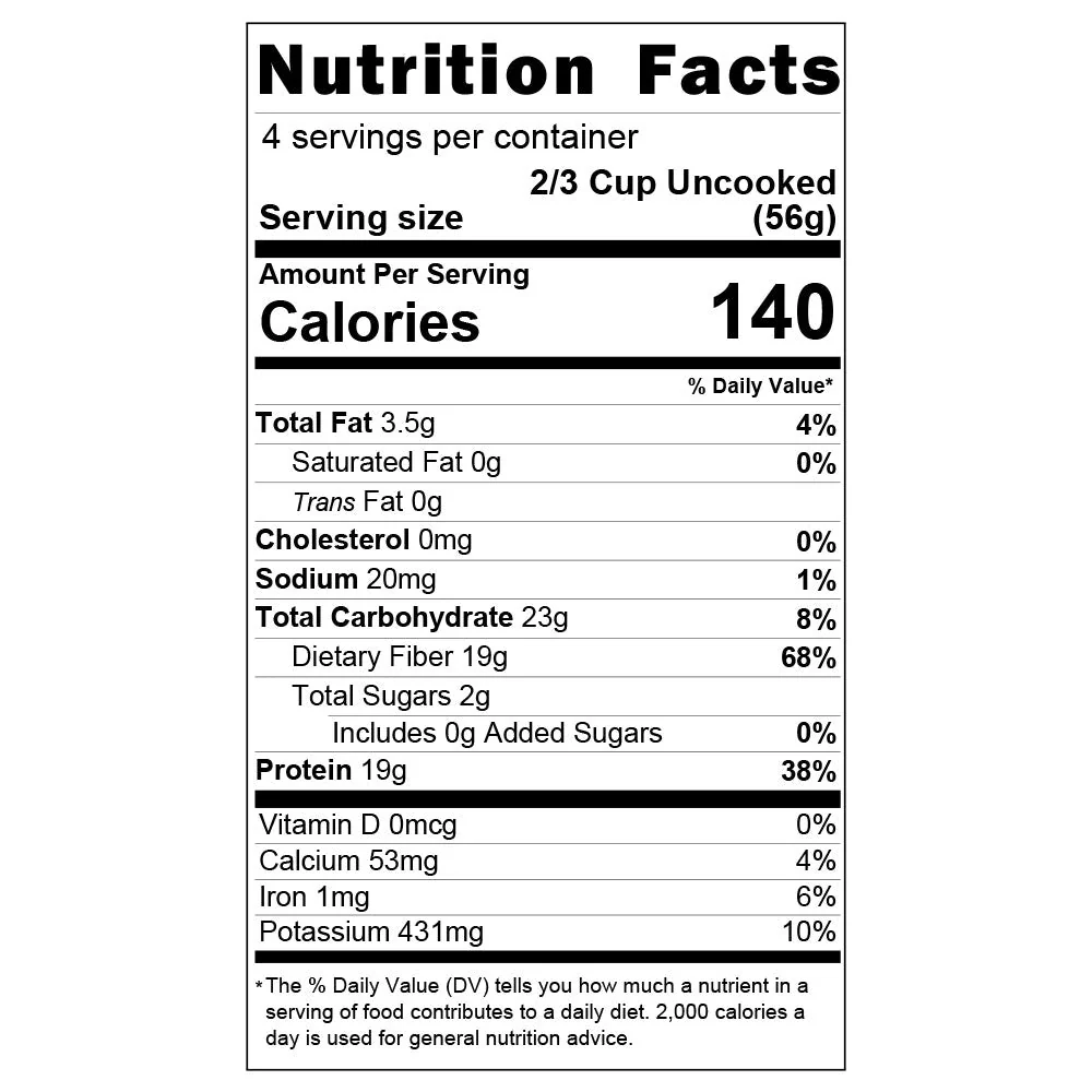 Rotini Protein Pasta - 19g Protein & 4g Net Carb, Lupin Pasta, Keto Pasta, Gluten Free, 8 oz. - Image 10