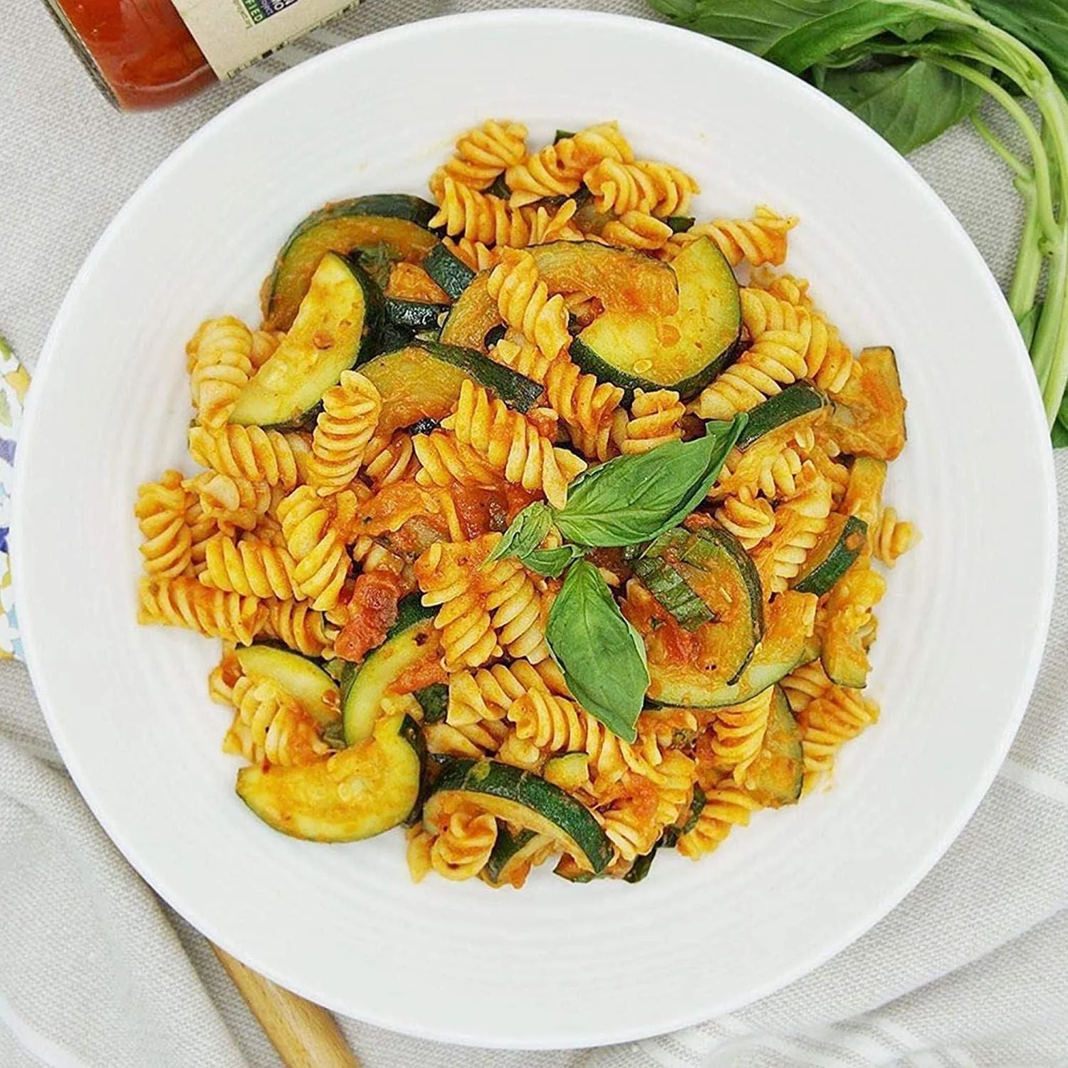 Rotini Shaped High Fiber Pasta - Protein Packed, Non GMO, Vegan, Low Calorie - Image 4