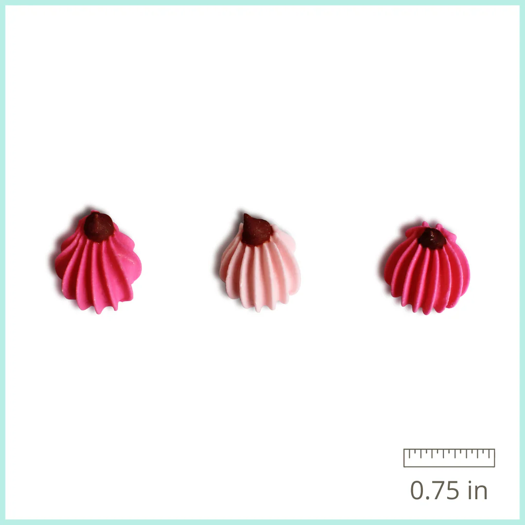 Royal Icing Pink Pumpkins (12ct) - Image 2