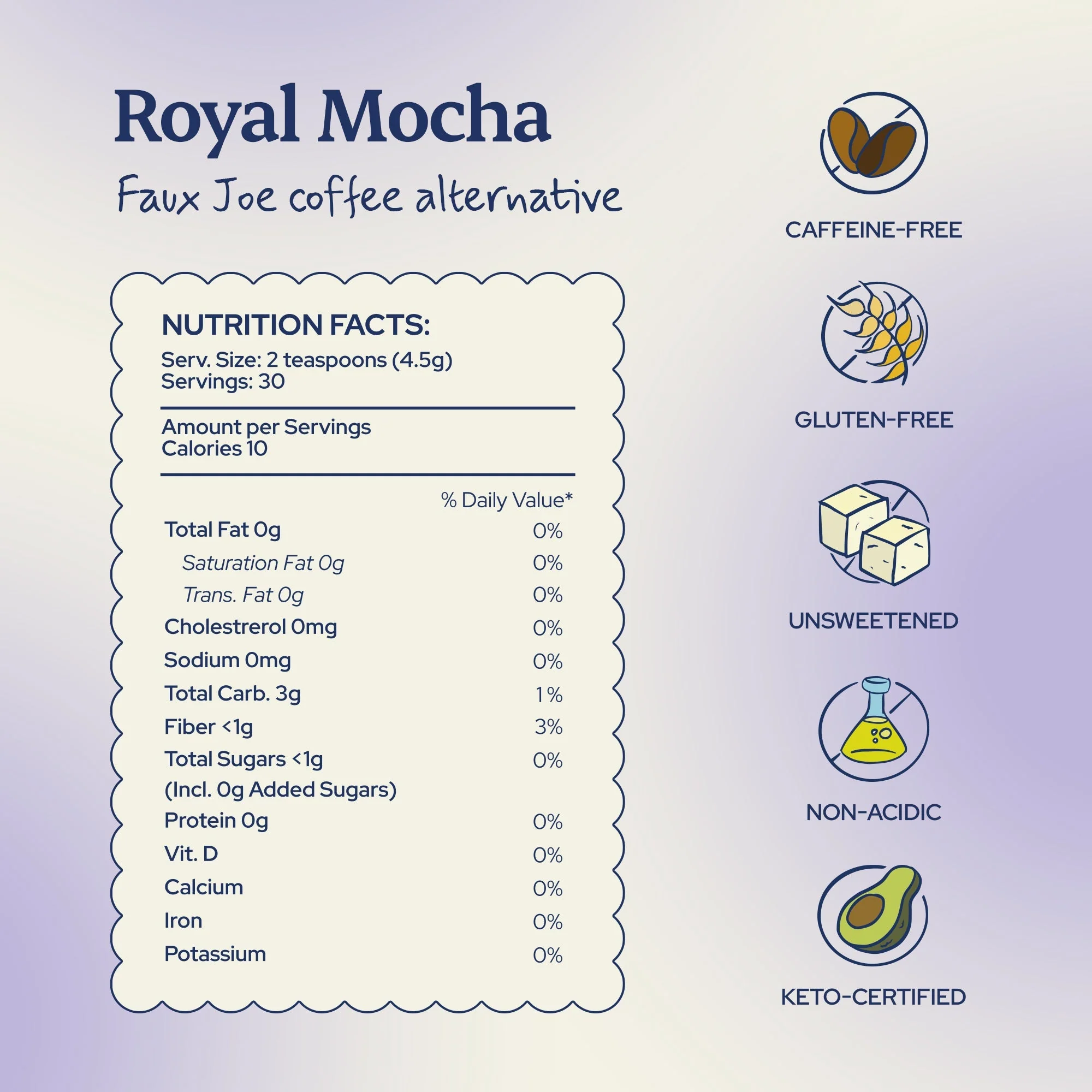 "Royal Mocha" Faux Joe Coffee Alternative (Loose Leaf) - Image 4