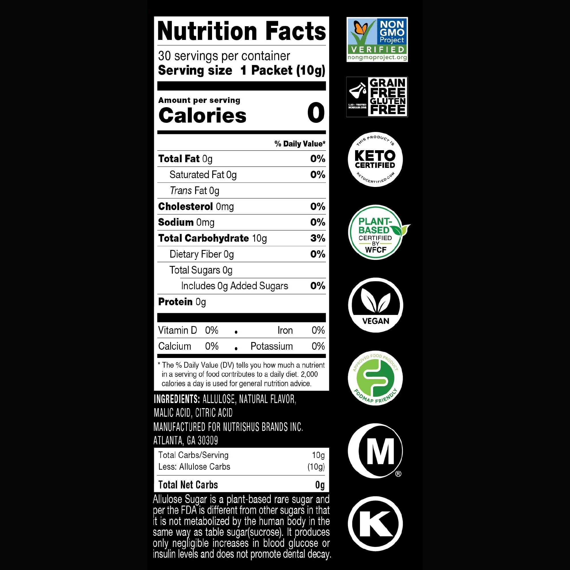RxSugar Flavored Allulose Sugar Swealthy Stix - Image 8
