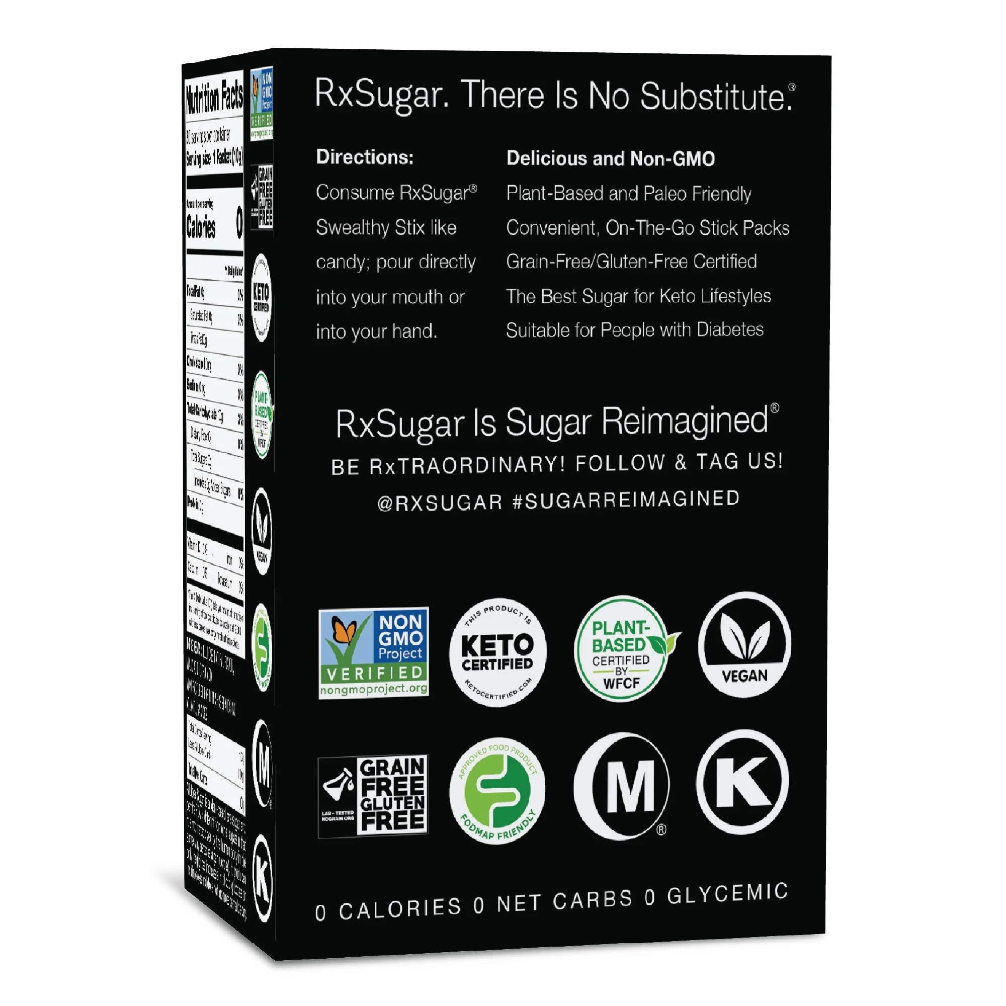 RxSugar Flavored Allulose Sugar Swealthy Stix - Image 9