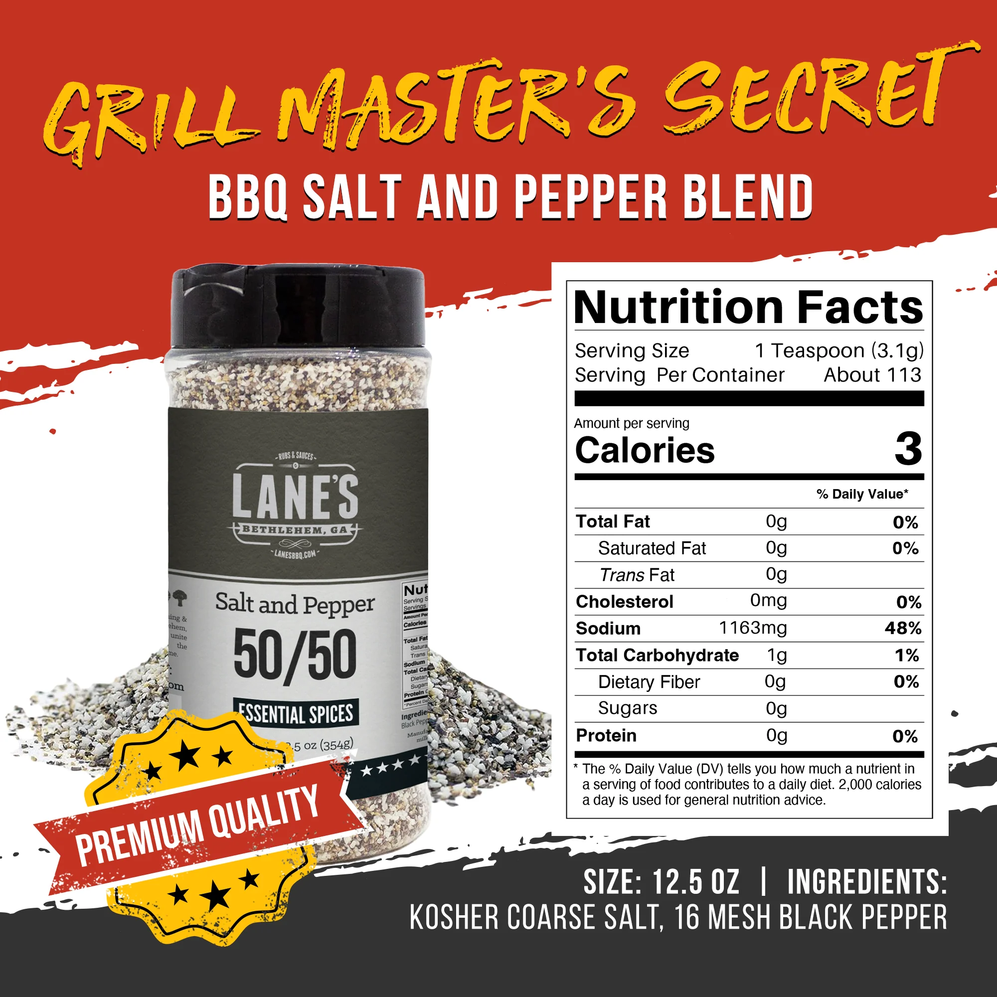 Salt and Pepper 50/50 - Image 3
