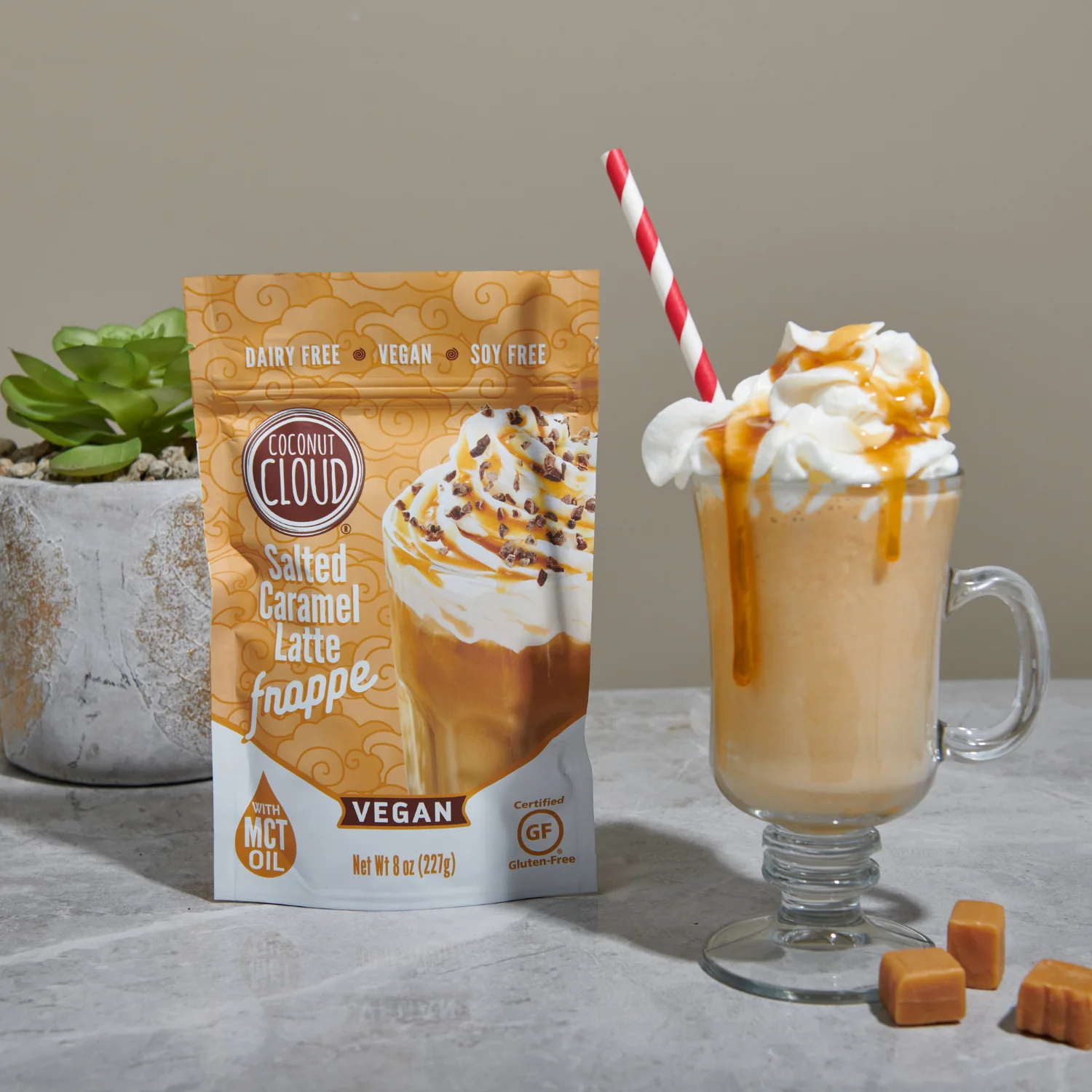 Salted Caramel Frappe - Dairy Free - Image 3