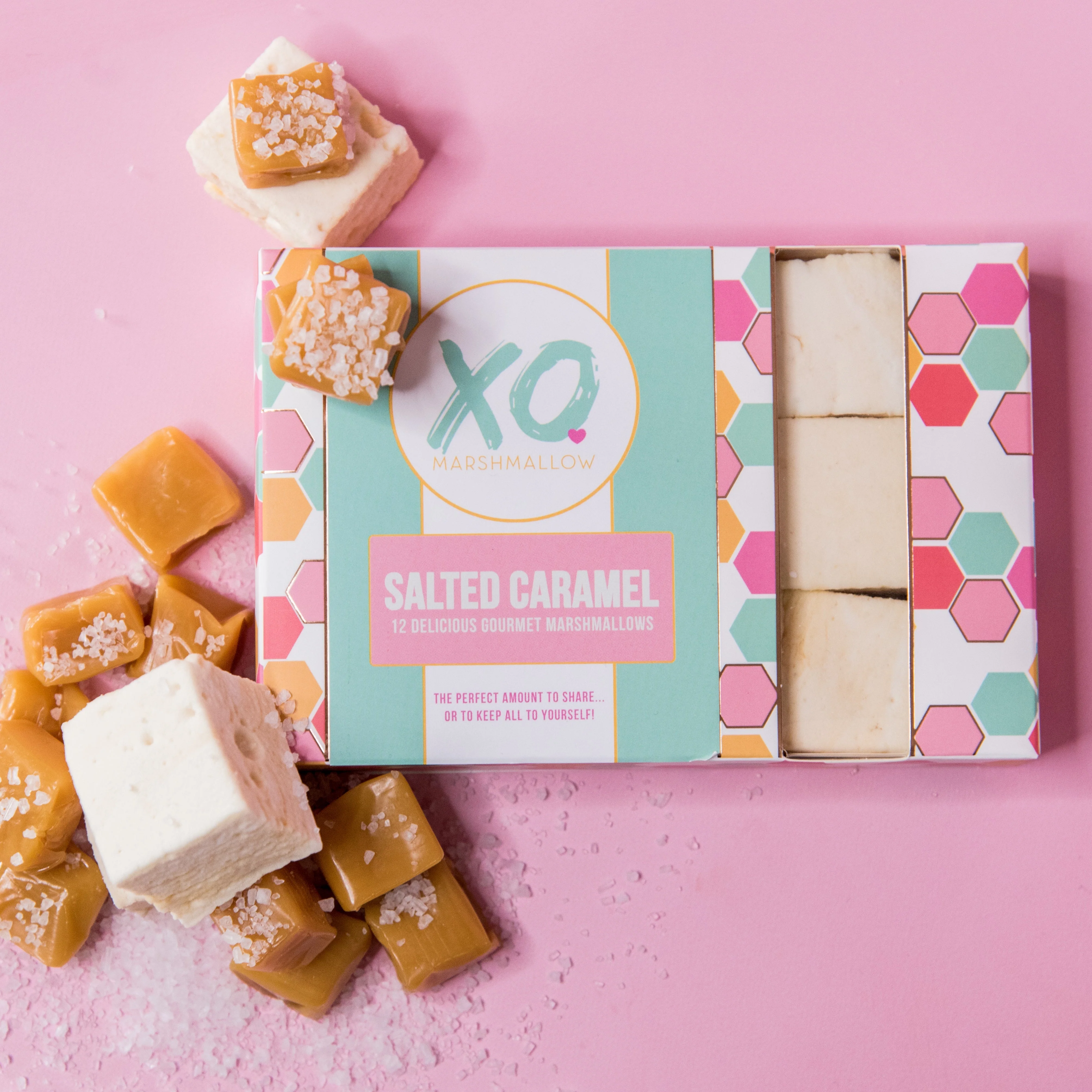 Salted Caramel Marshmallows (set of 12) - Image 5