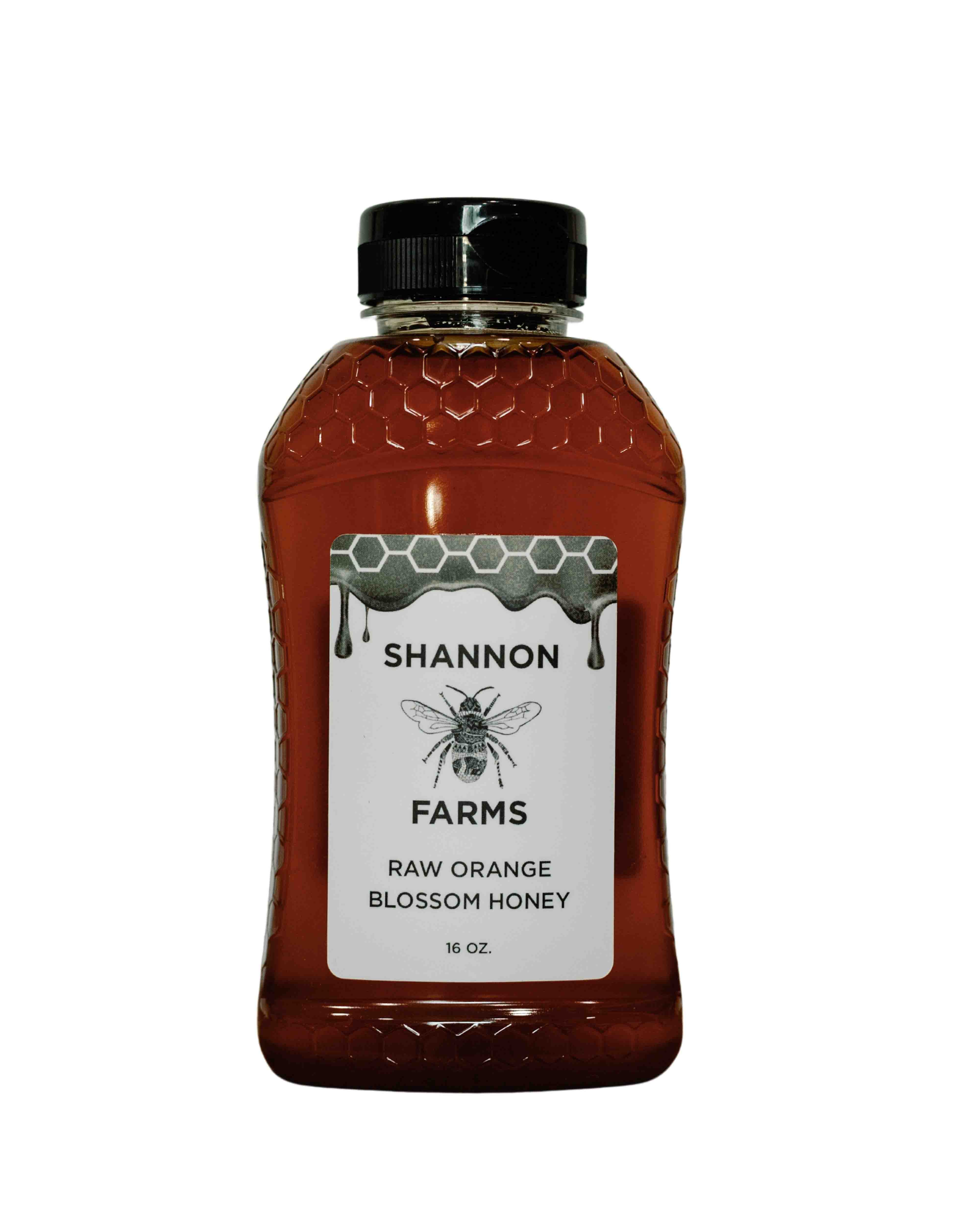 Shannon Farms Raw Honey in Orange Blossom - Image 4