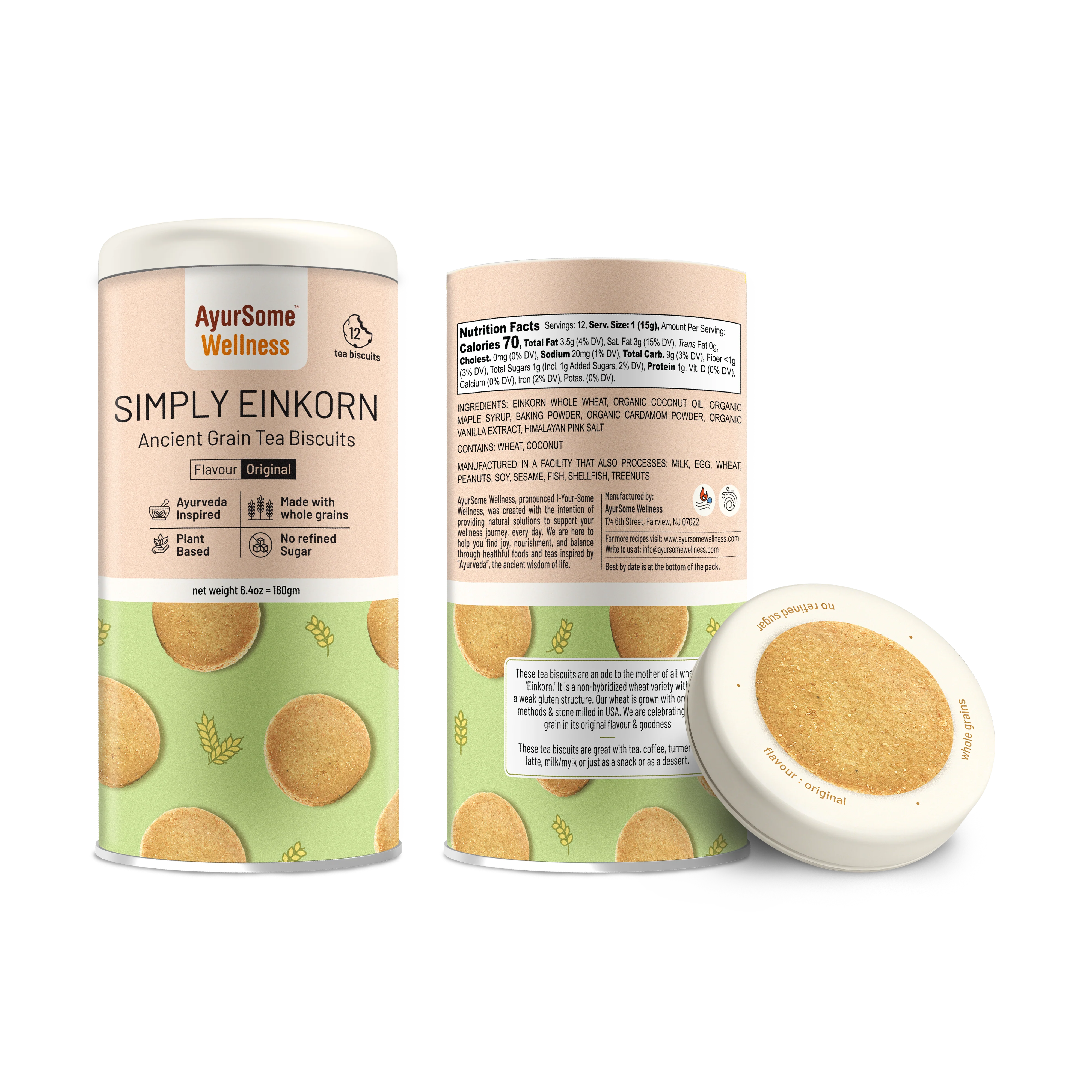 Simply Einkorn | Ancient Grain Tea Biscuits - Image 3