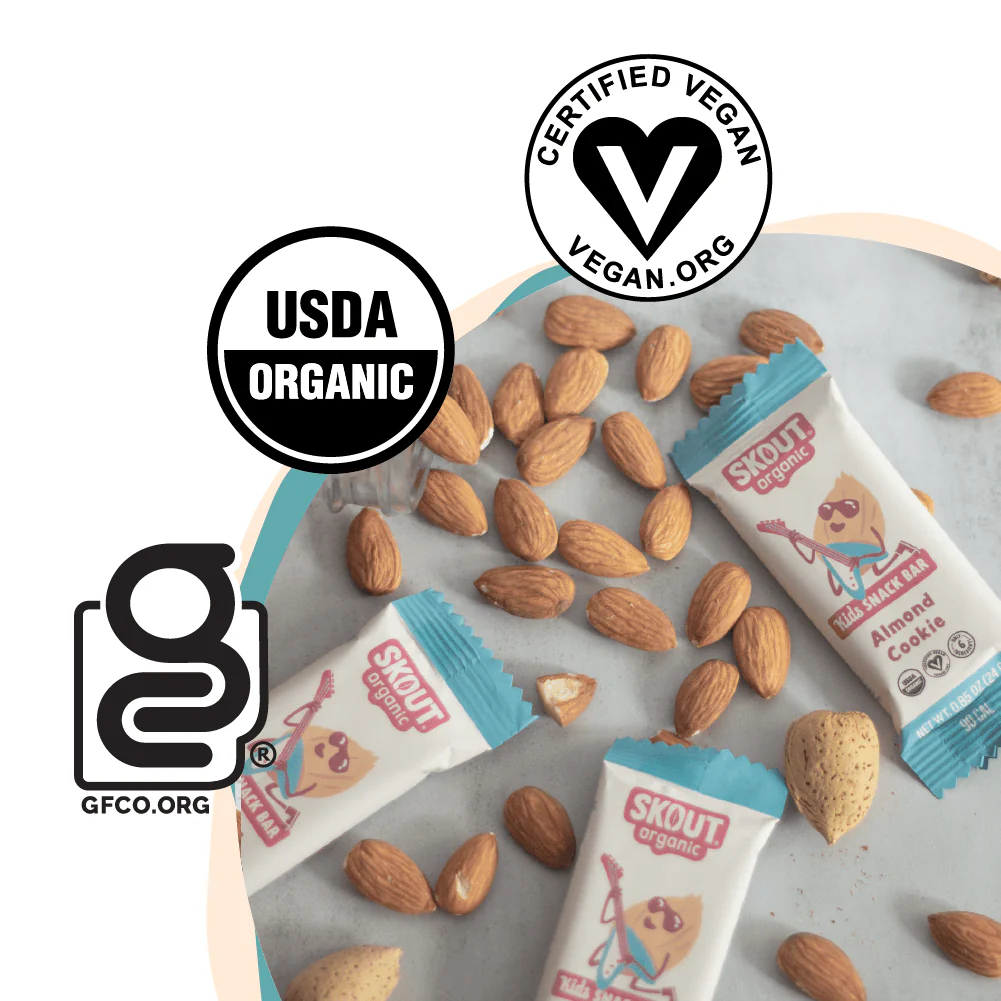 Skout Organic Almond Cookie Kids Bar - Image 7