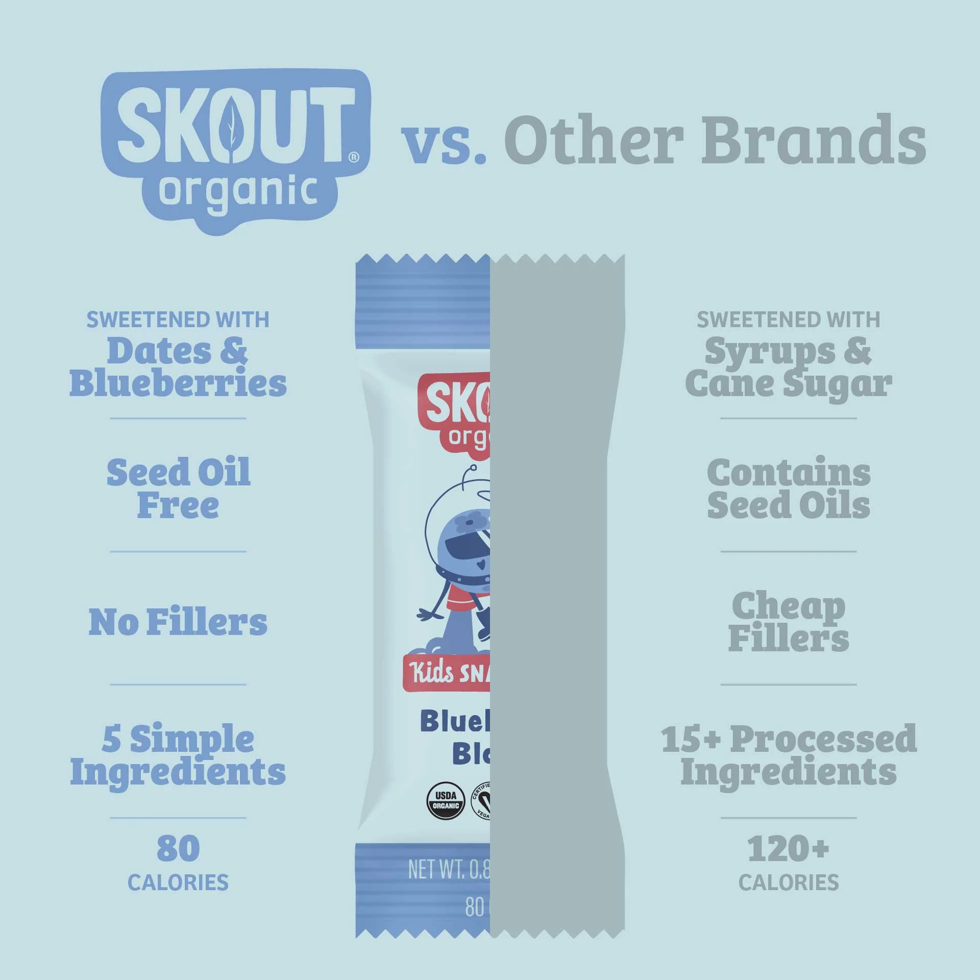 Skout Organic Blueberry Blast Kids Bar - Image 4