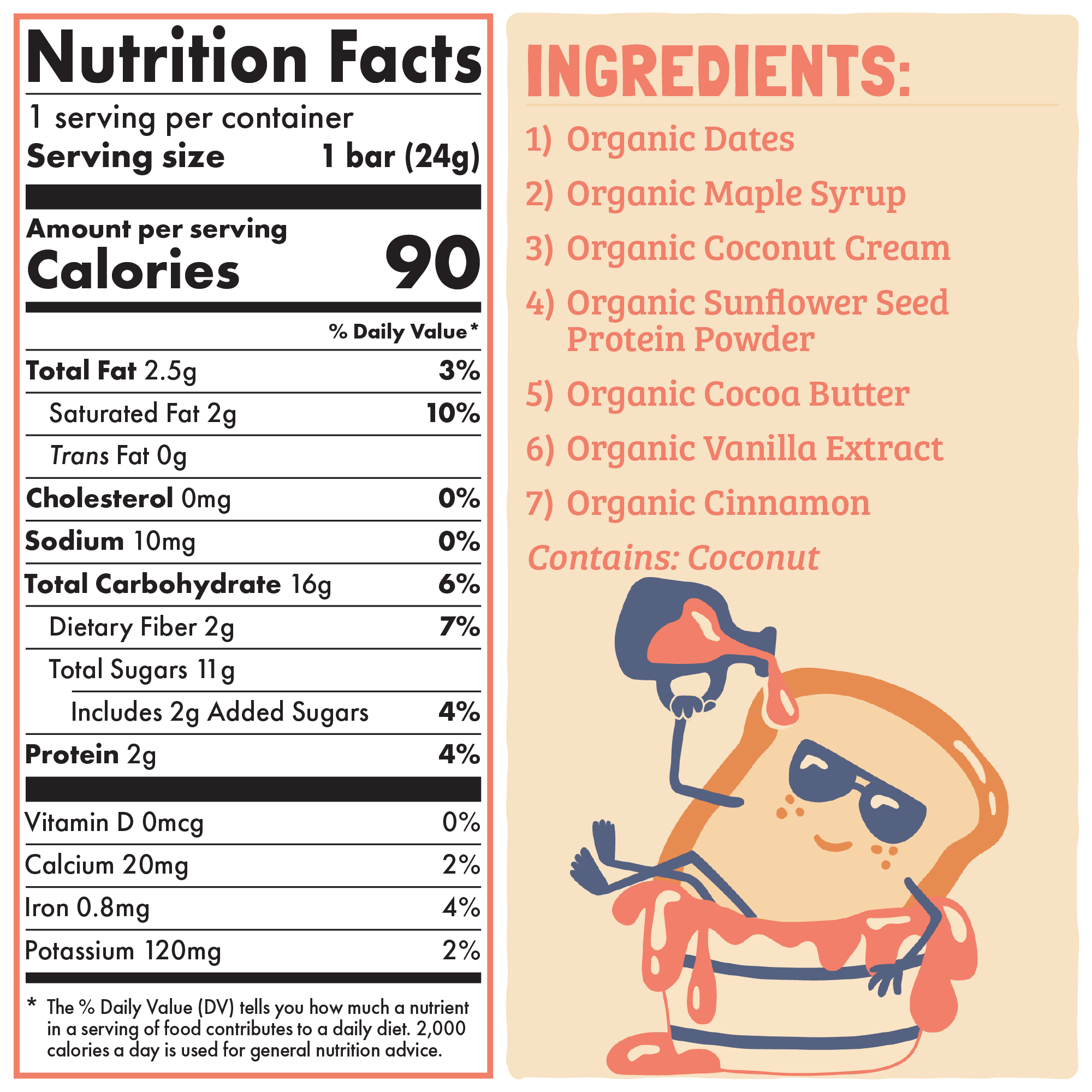 Skout Organic French Toast Kids Bar - Image 2