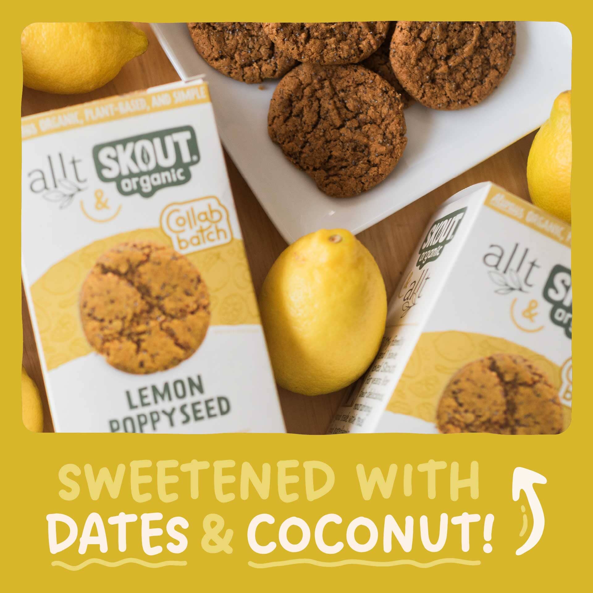 Skout Organic Lemon Poppyseed Soft Baked Cookies - Image 5
