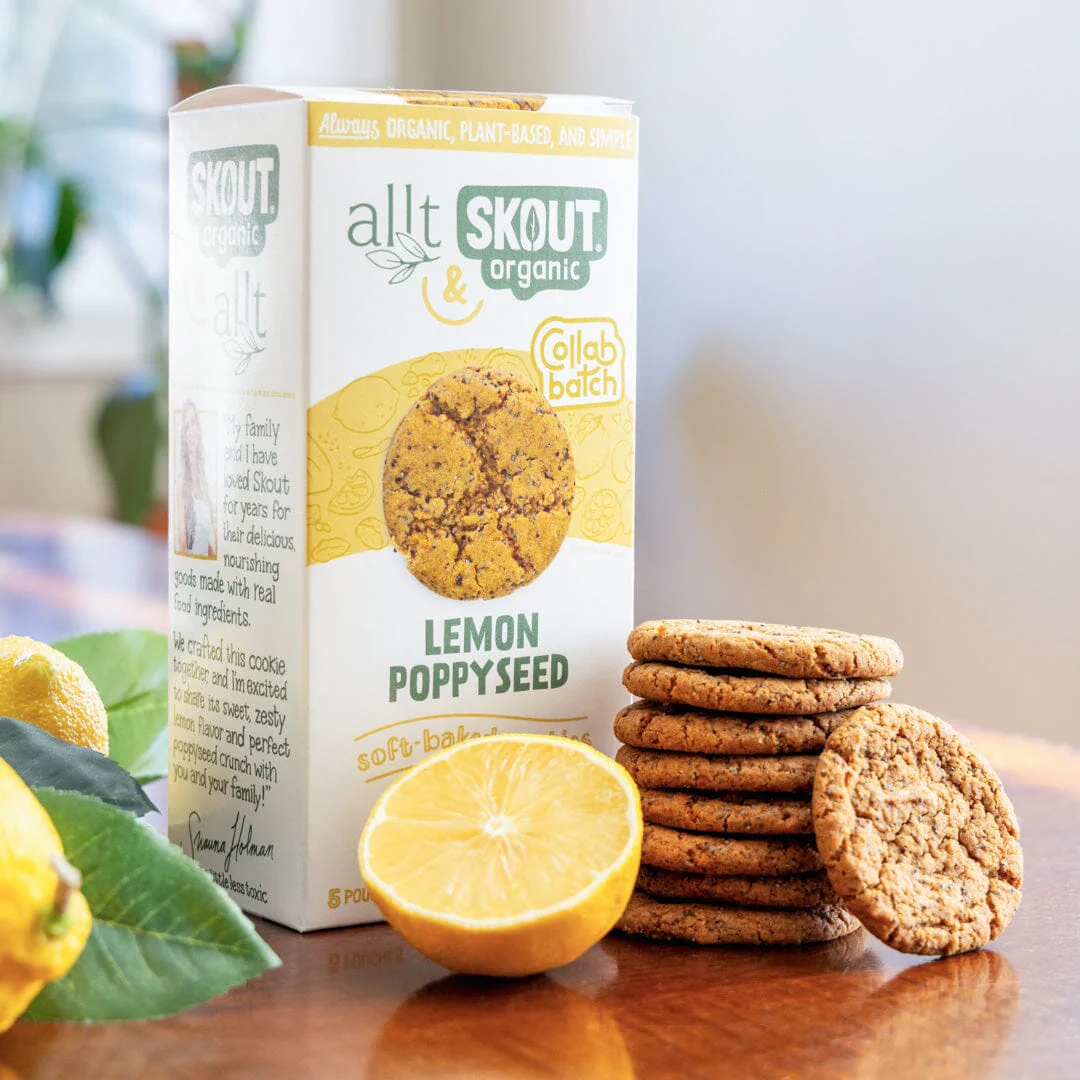 Skout Organic Lemon Poppyseed Soft Baked Cookies - Image 9