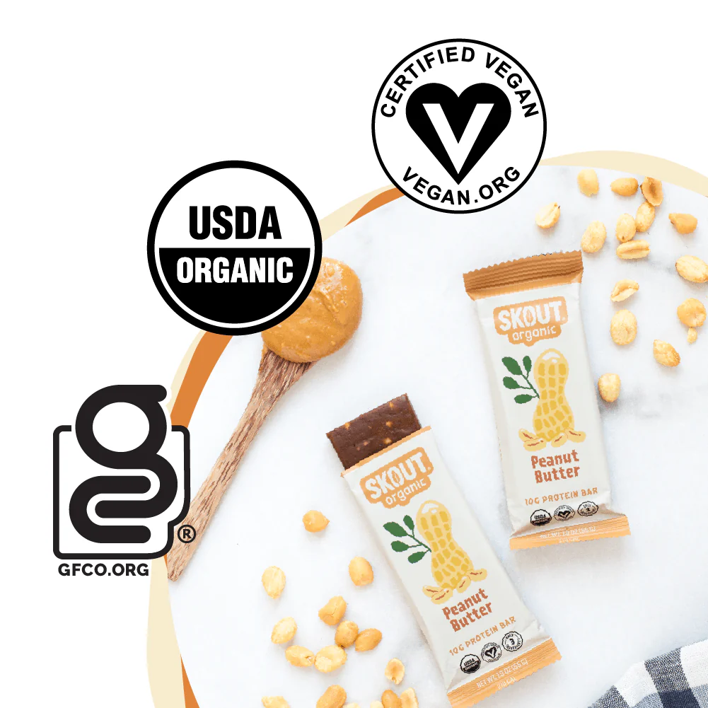 Skout Organic Peanut Butter Protein Bar - Image 4
