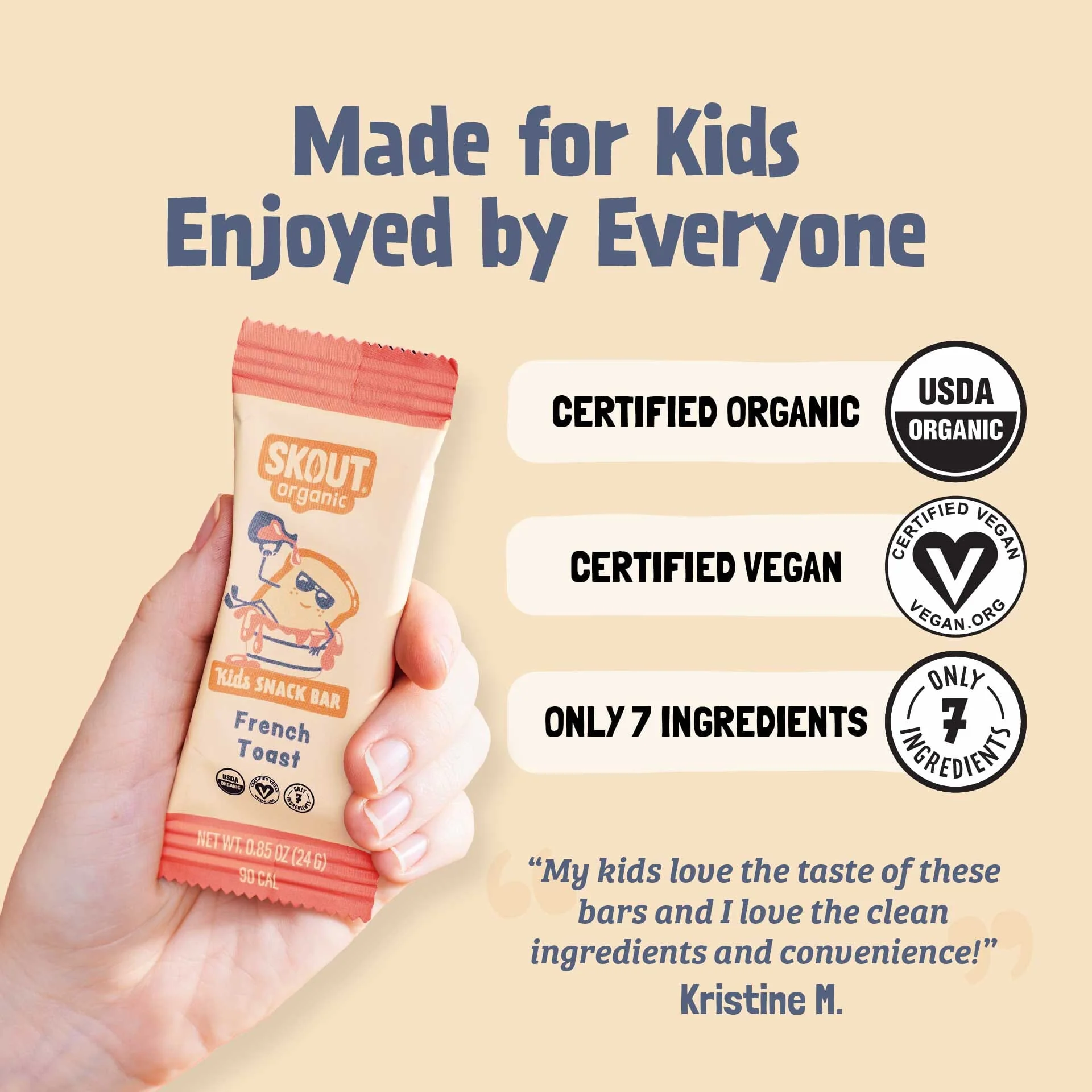 Skout Organic Small Batch Kids Bar Variety Pack - 36 Pack - Image 5
