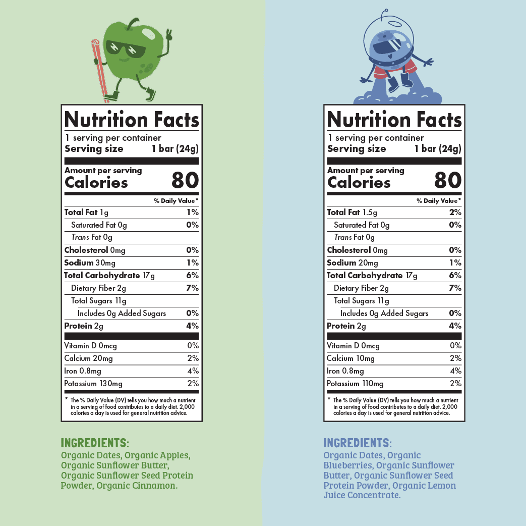Skout Organic Small Batch Kids Fruit Bar Variety Pack - Image 2