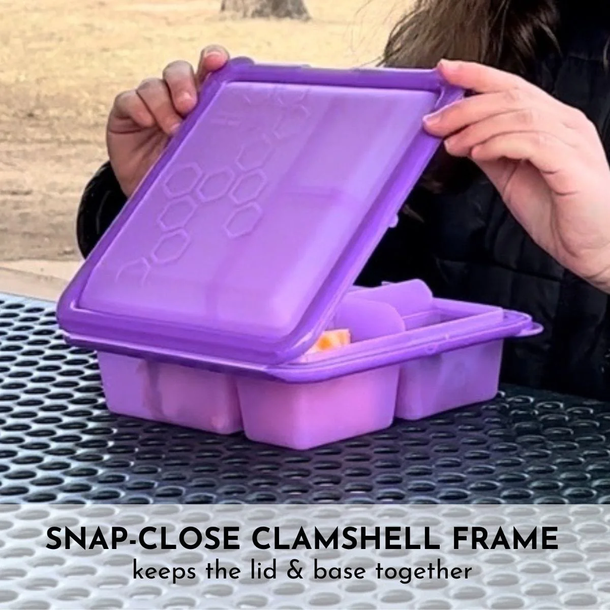 SoftShell Luncher Snap-Close Silicone Food Storage Container - Image 3