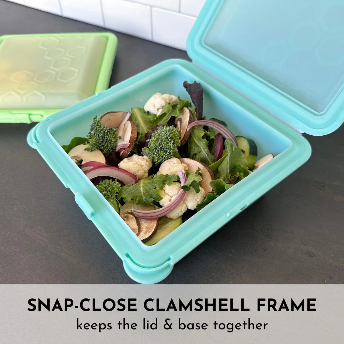 PREORDER SoftShell XL Snap-Close Silicone Food Storage Container - Image 5