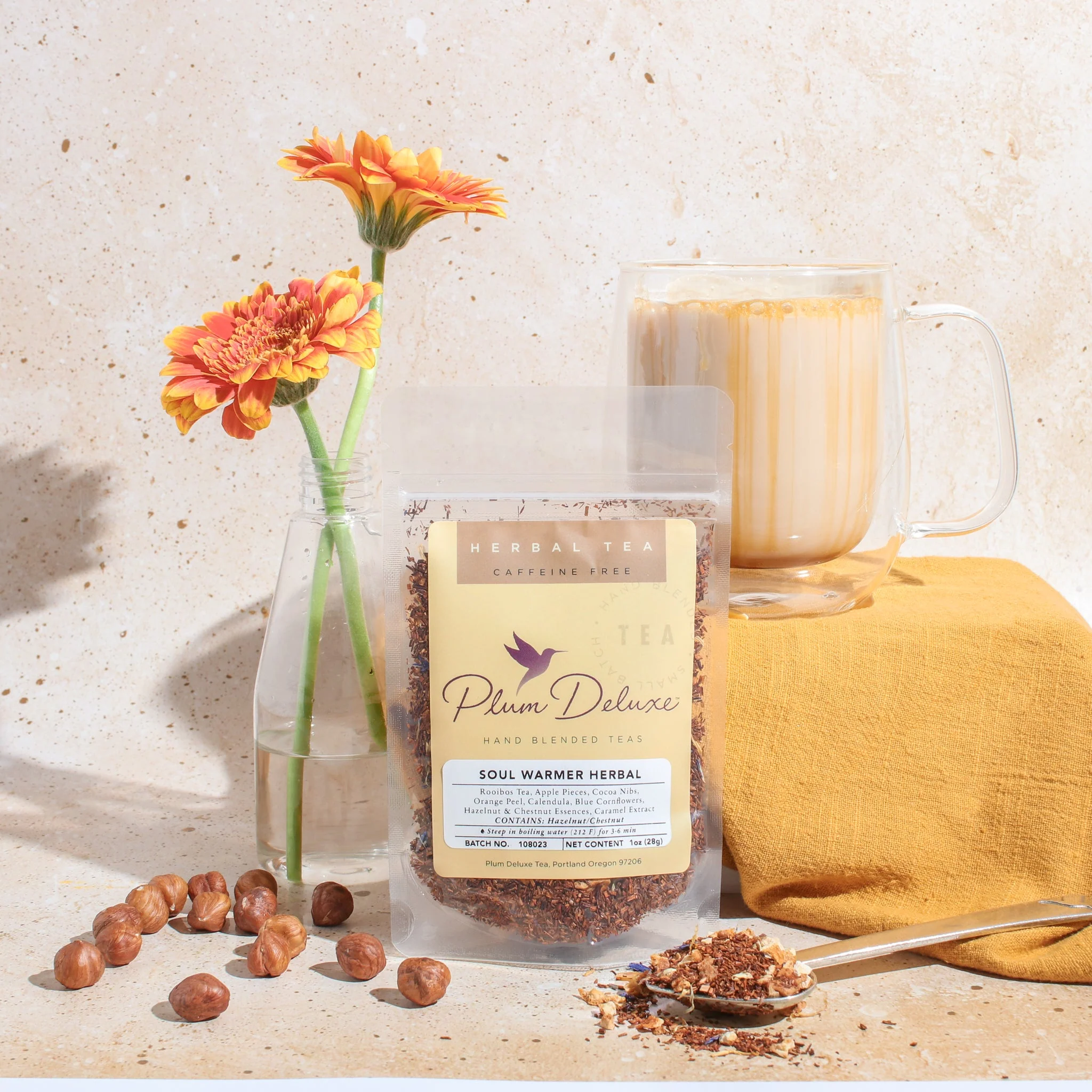 Soul Warmer Herbal Tea (Hazelnut - Chestnut - Caramel) - Image 2