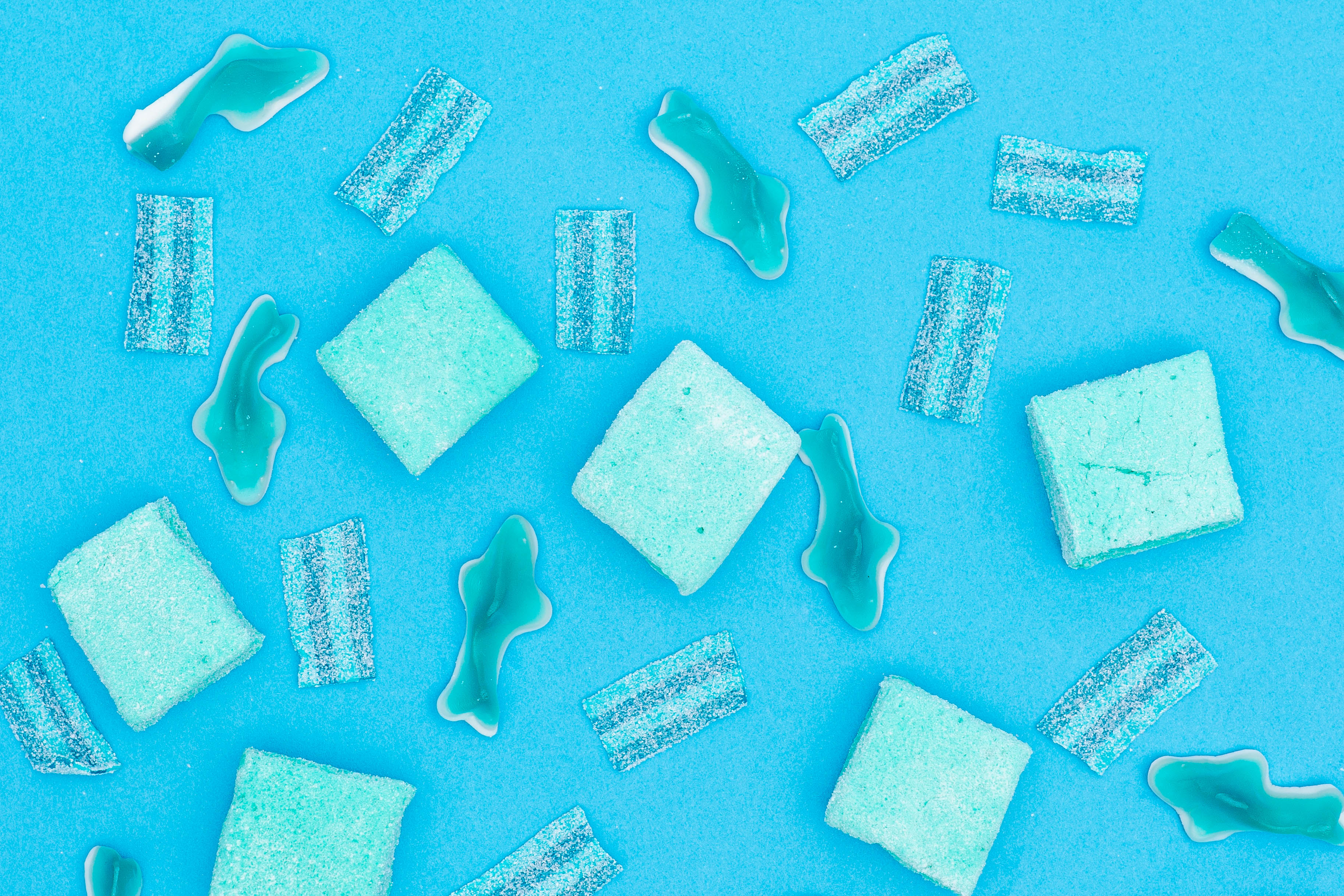 Sour Blue Raspberry Marshmallow (set of 12) - Image 3