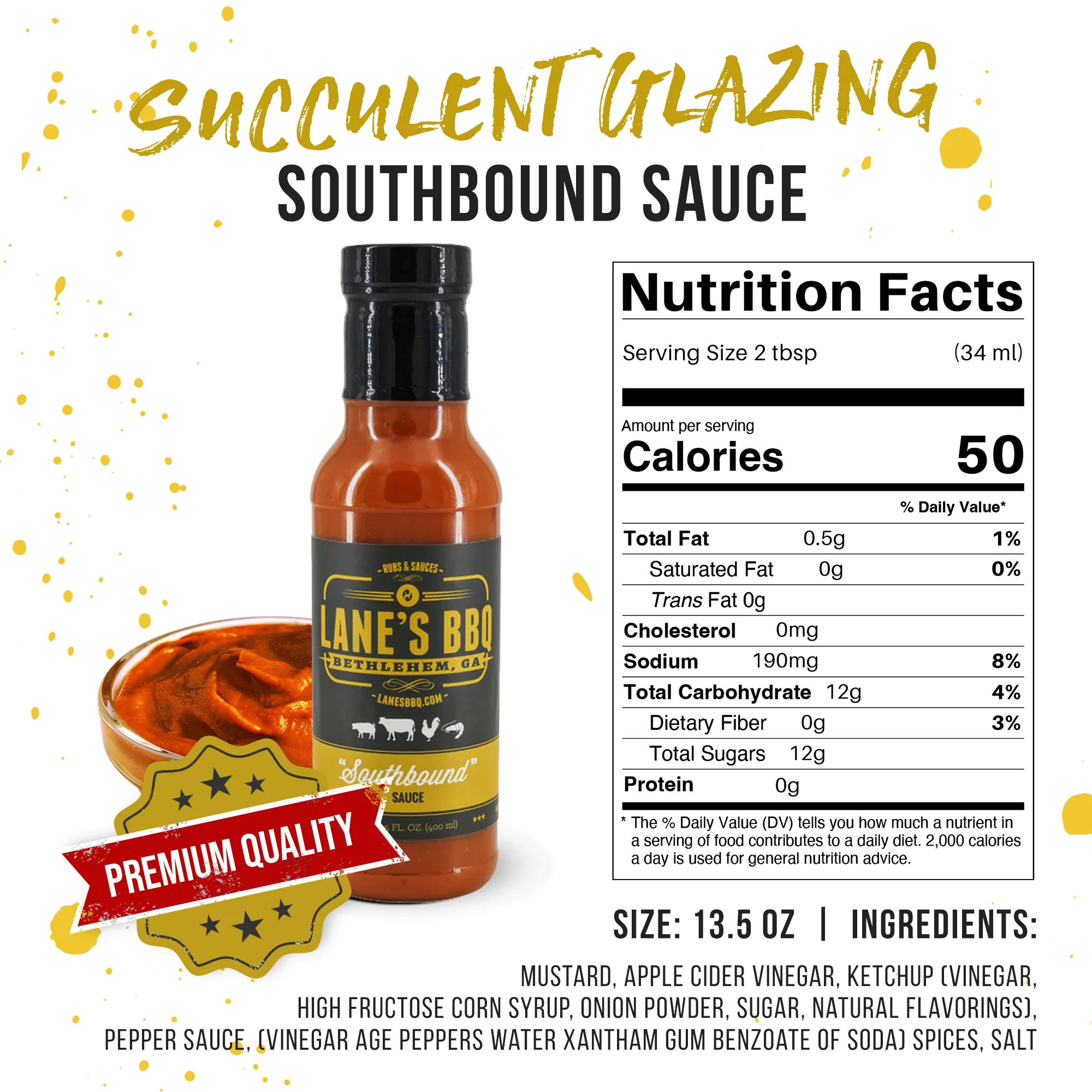 Southbound Sauce (Carolina Mustard) - Image 4