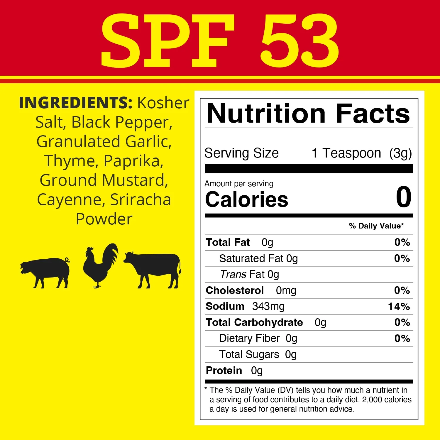 SPF 53 Rub (Spicy!) - Image 6