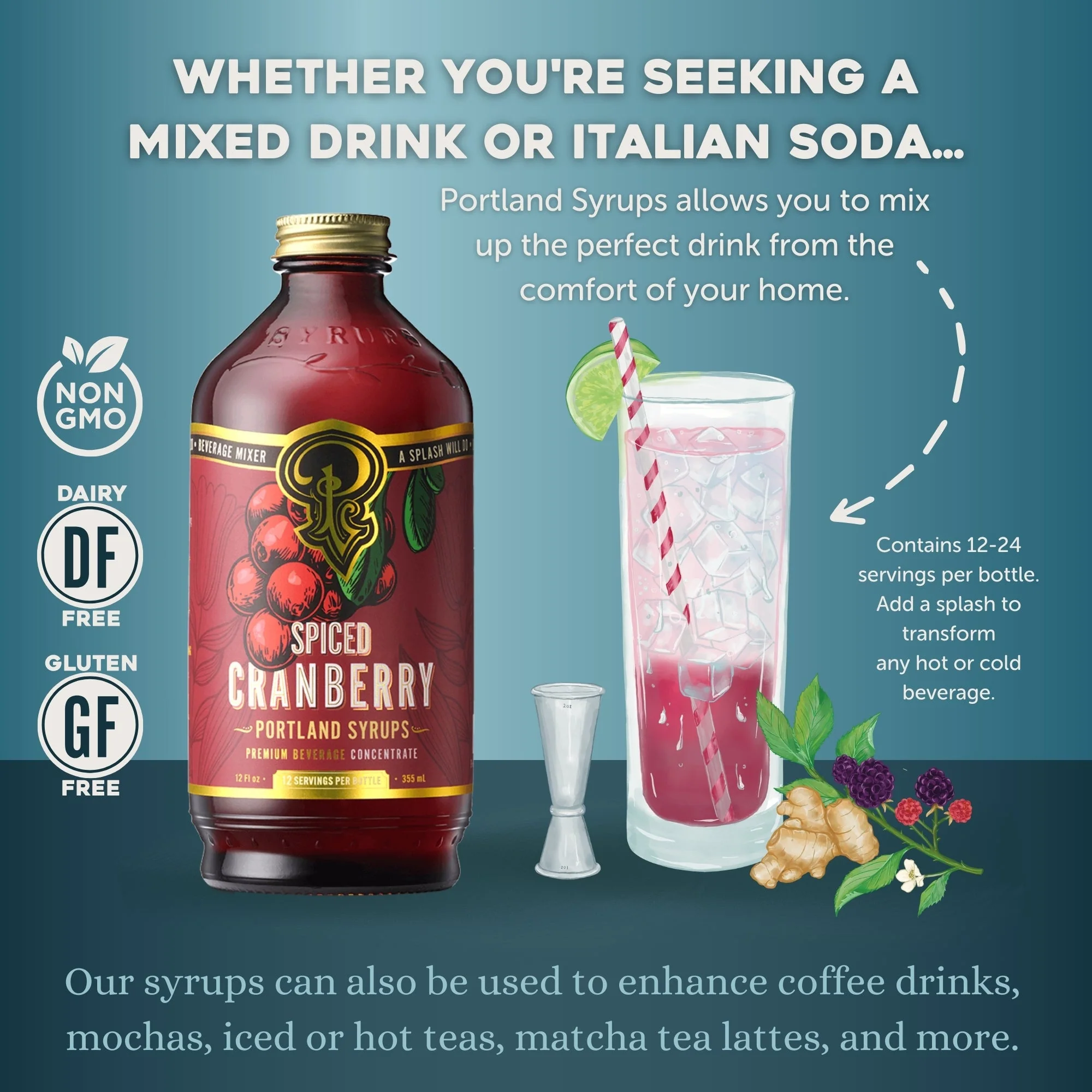 Spiced Cranberry Syrup - Image 4