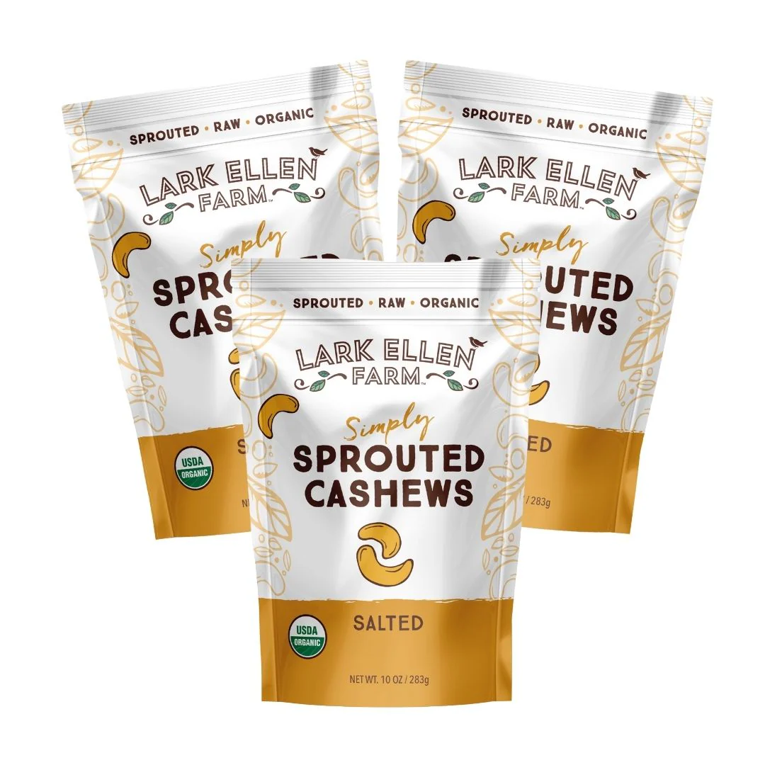 Cashews Lightly Salted. Sprouted Organic - Image 5