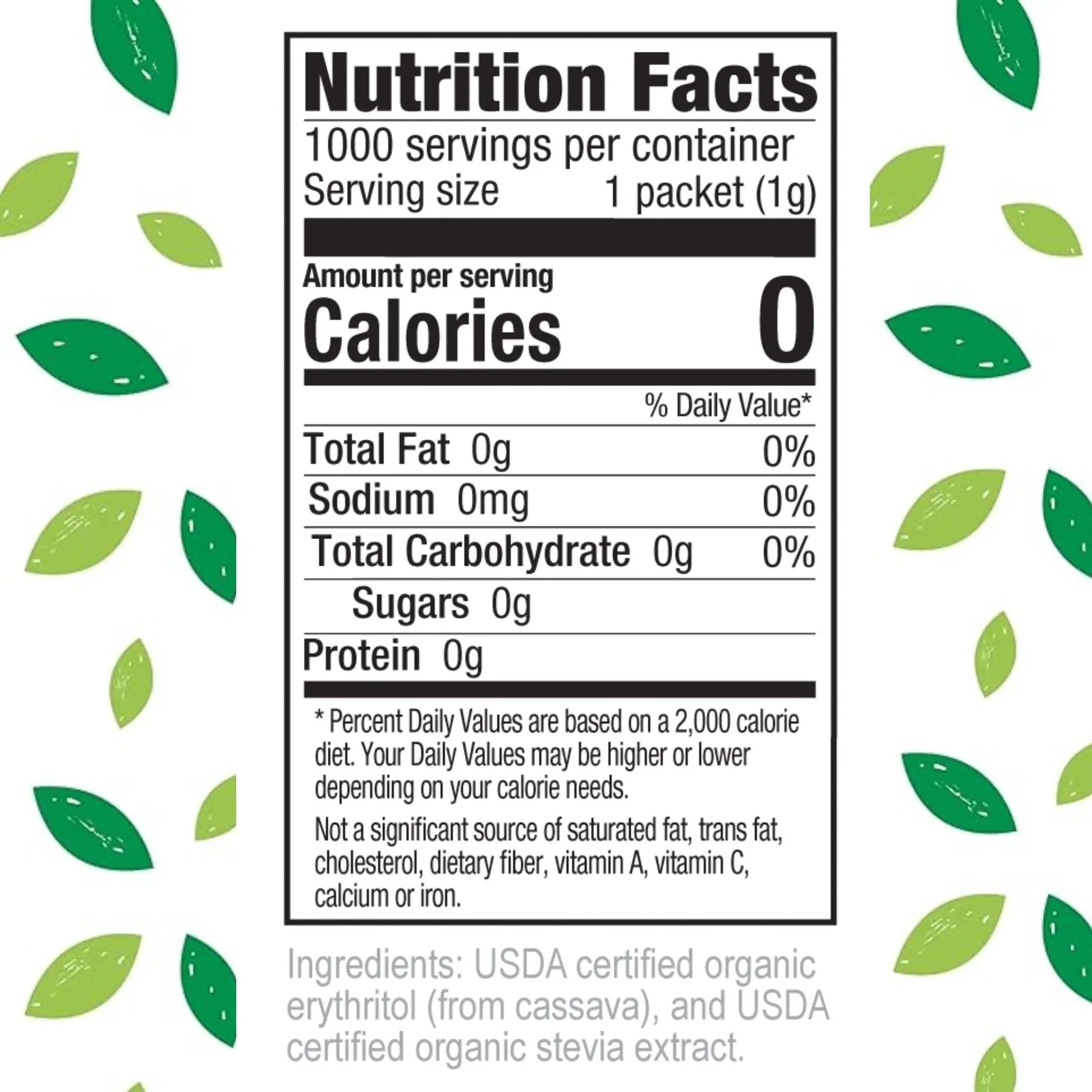 Stevita Organic Spoonable - 1000 packets bulk - Image 5