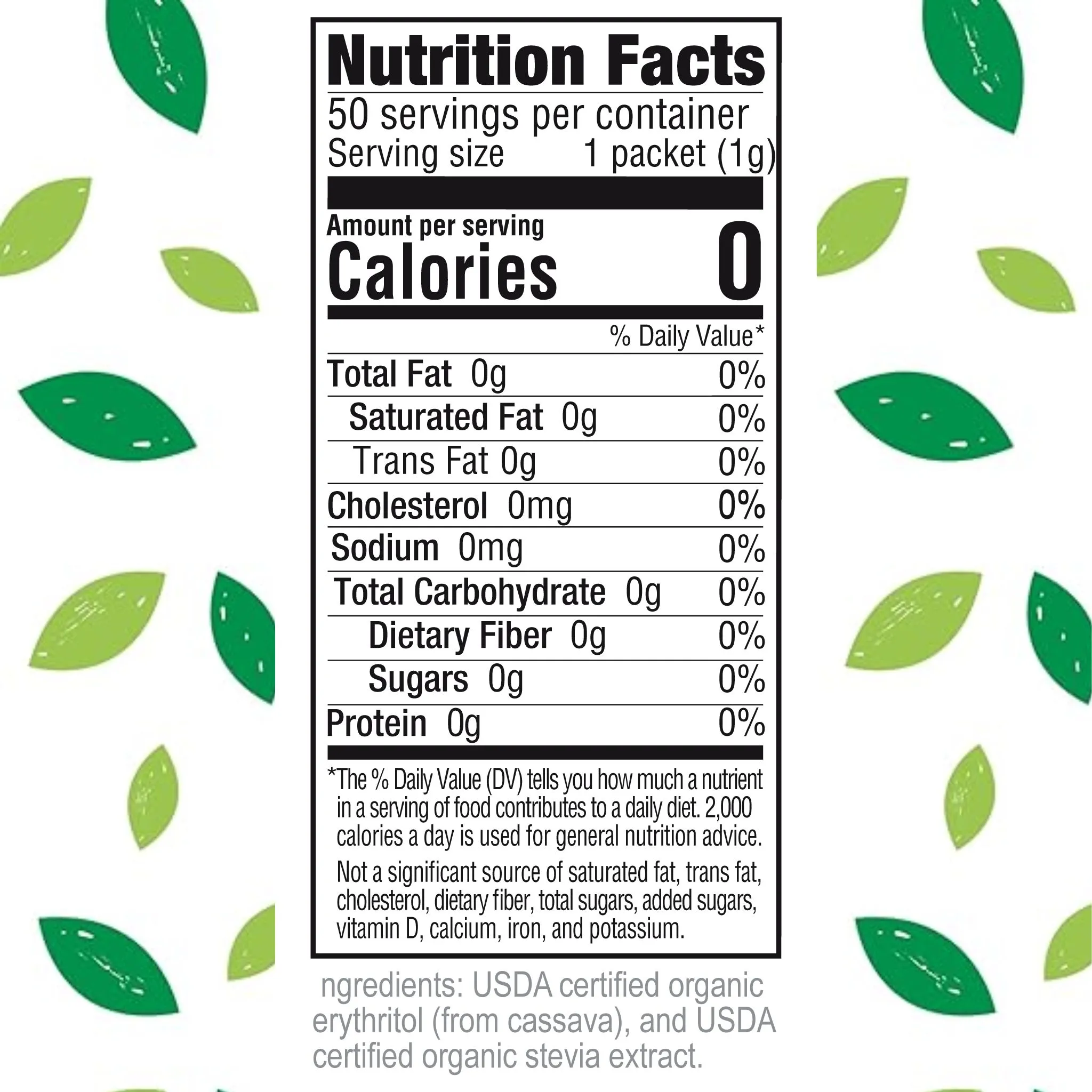 Stevita Organic Spoonable - 50 Packets - Image 5